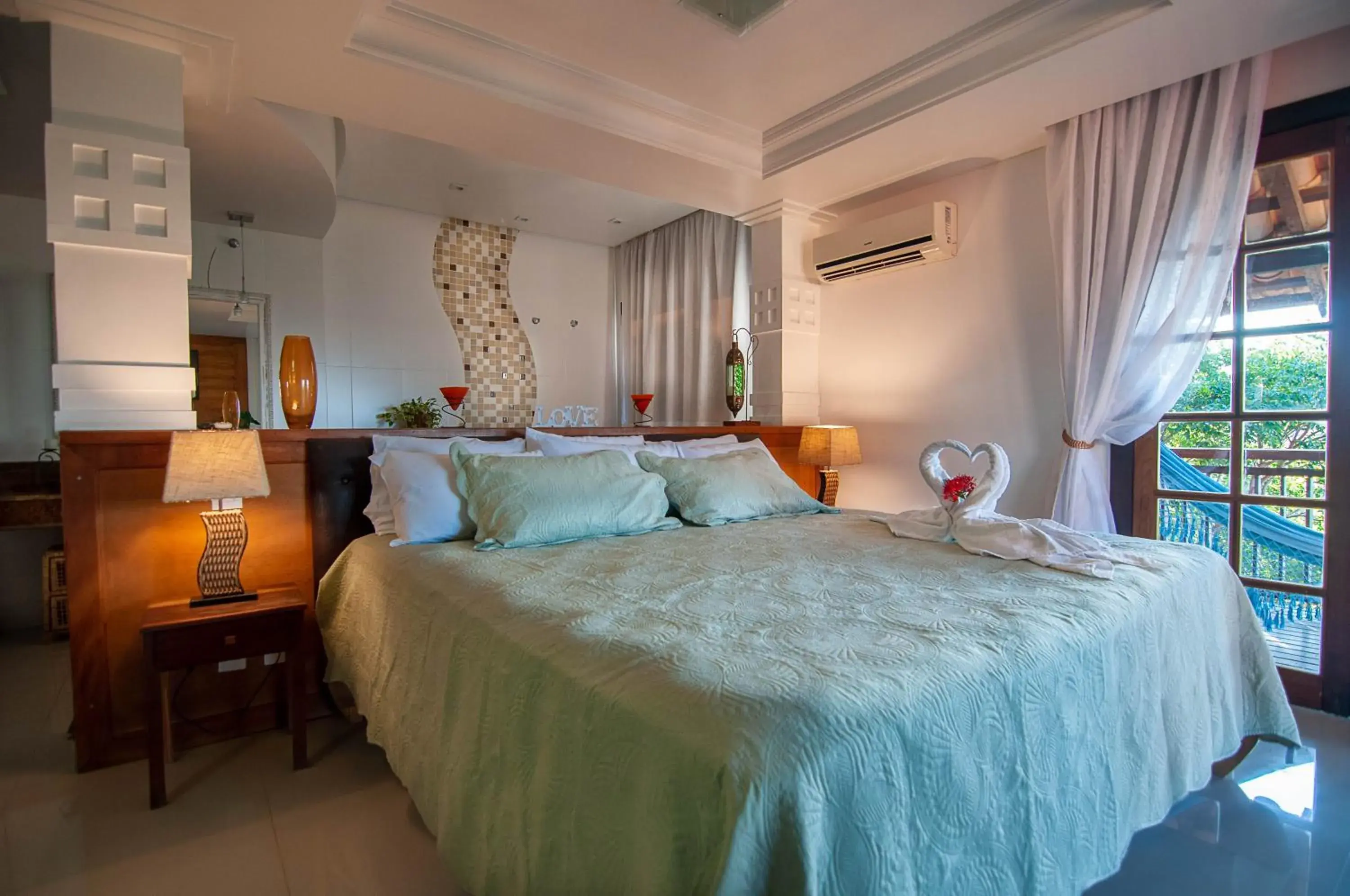 Bed in Hotel Cave do Sol Bed in Hotel Cave do Sol