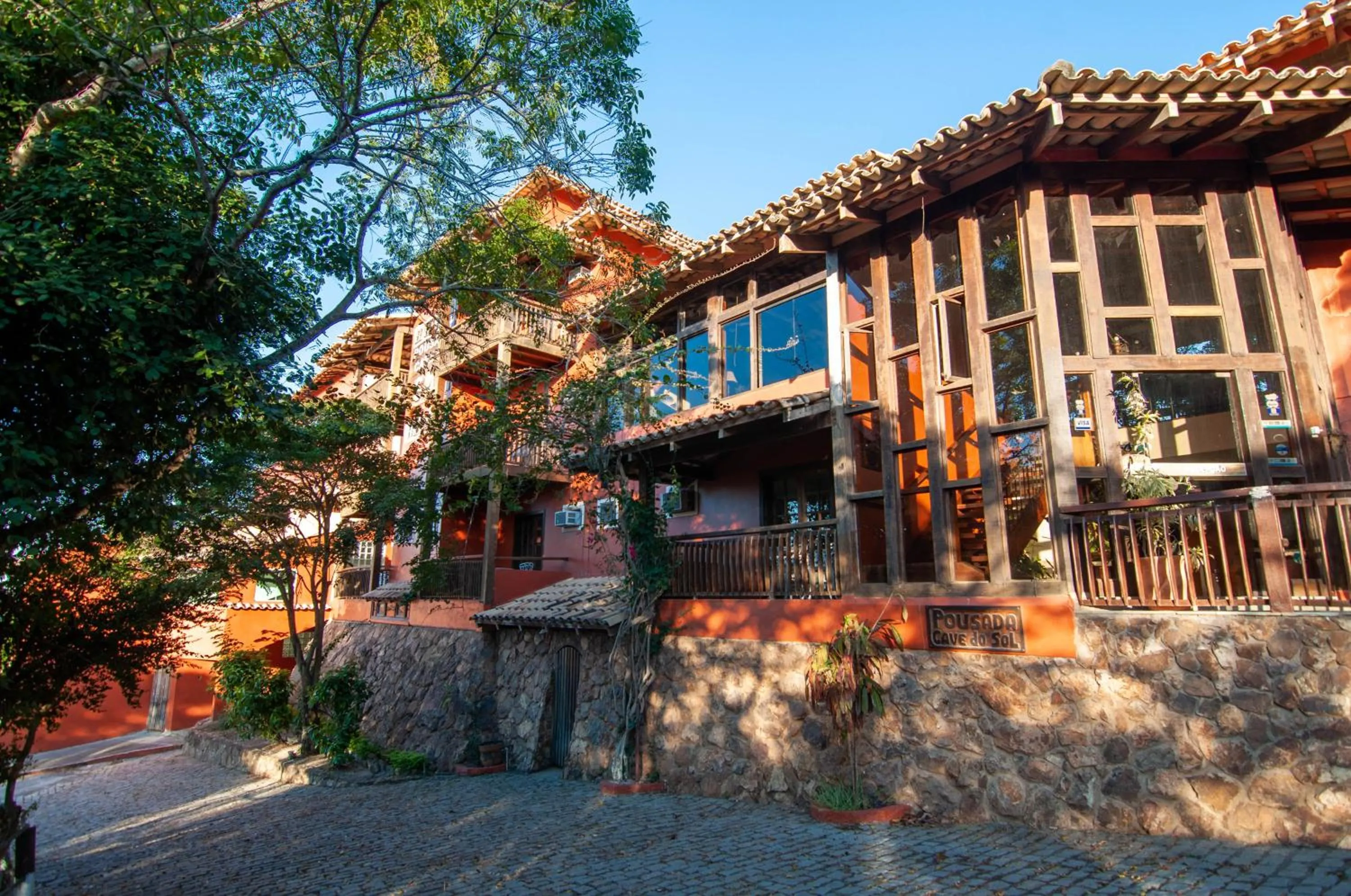 Property building in Hotel Cave do Sol