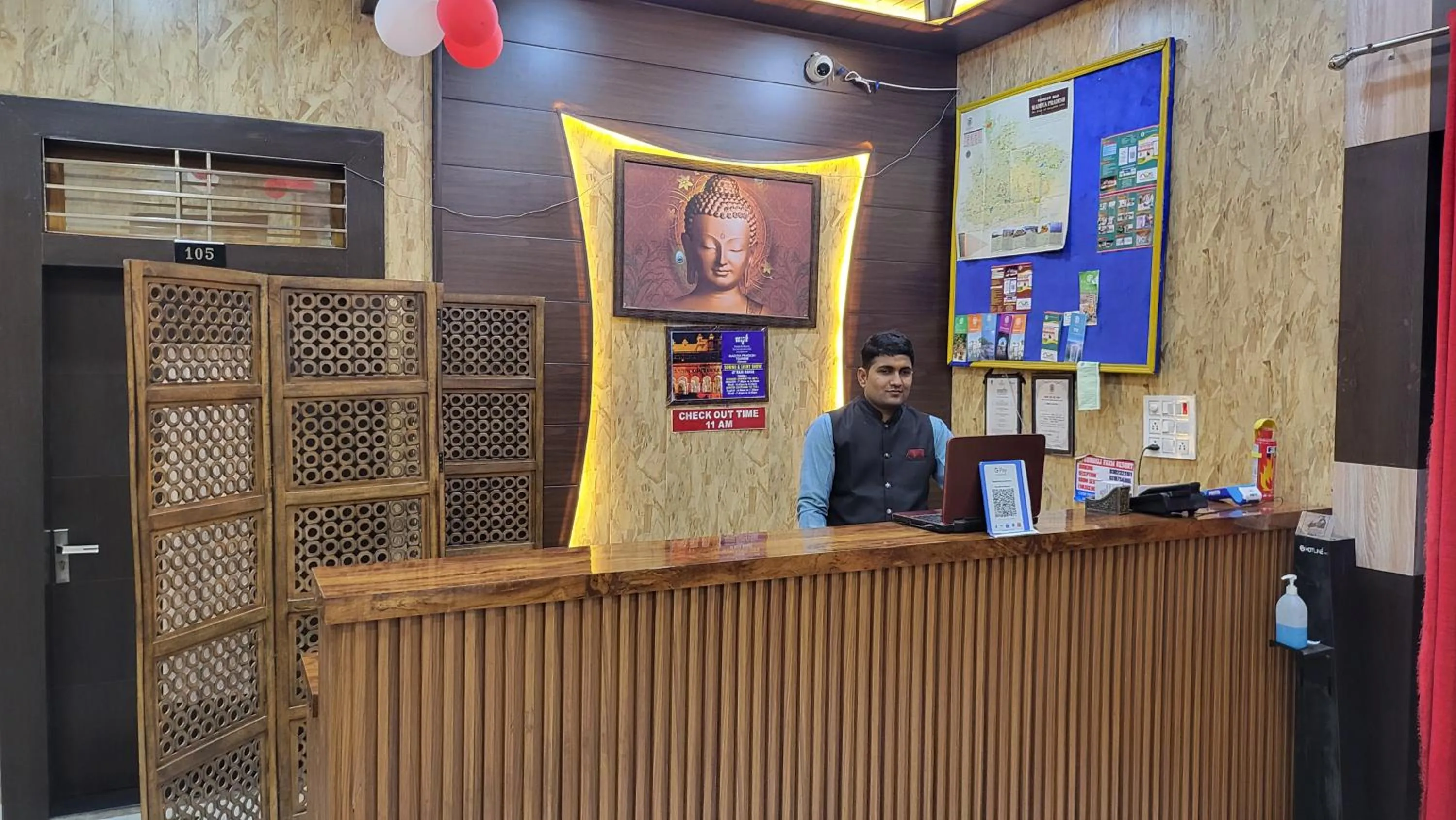 Lobby or reception in Bundeli Farm Resort & Banquet Orchha