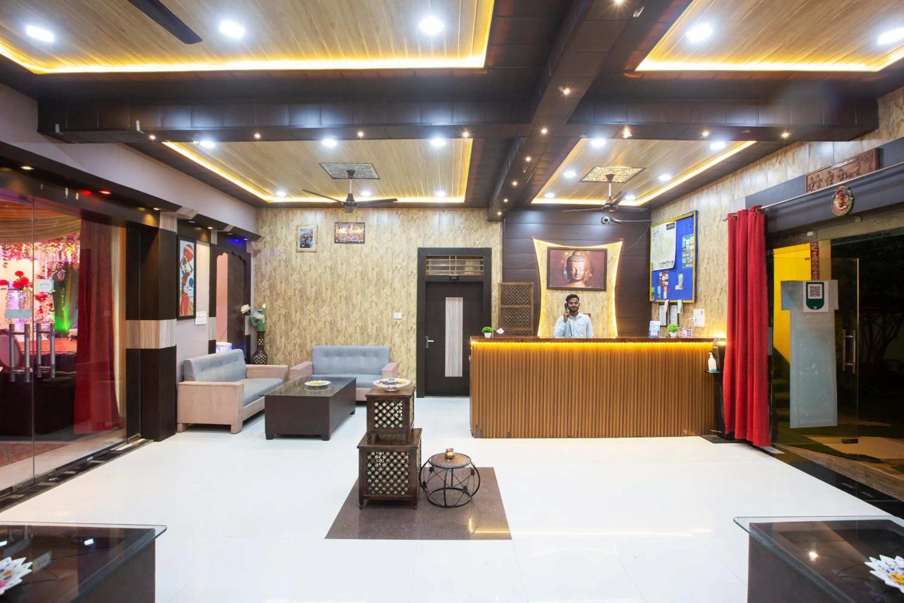 Property building in Bundeli Farm Resort & Banquet Orchha