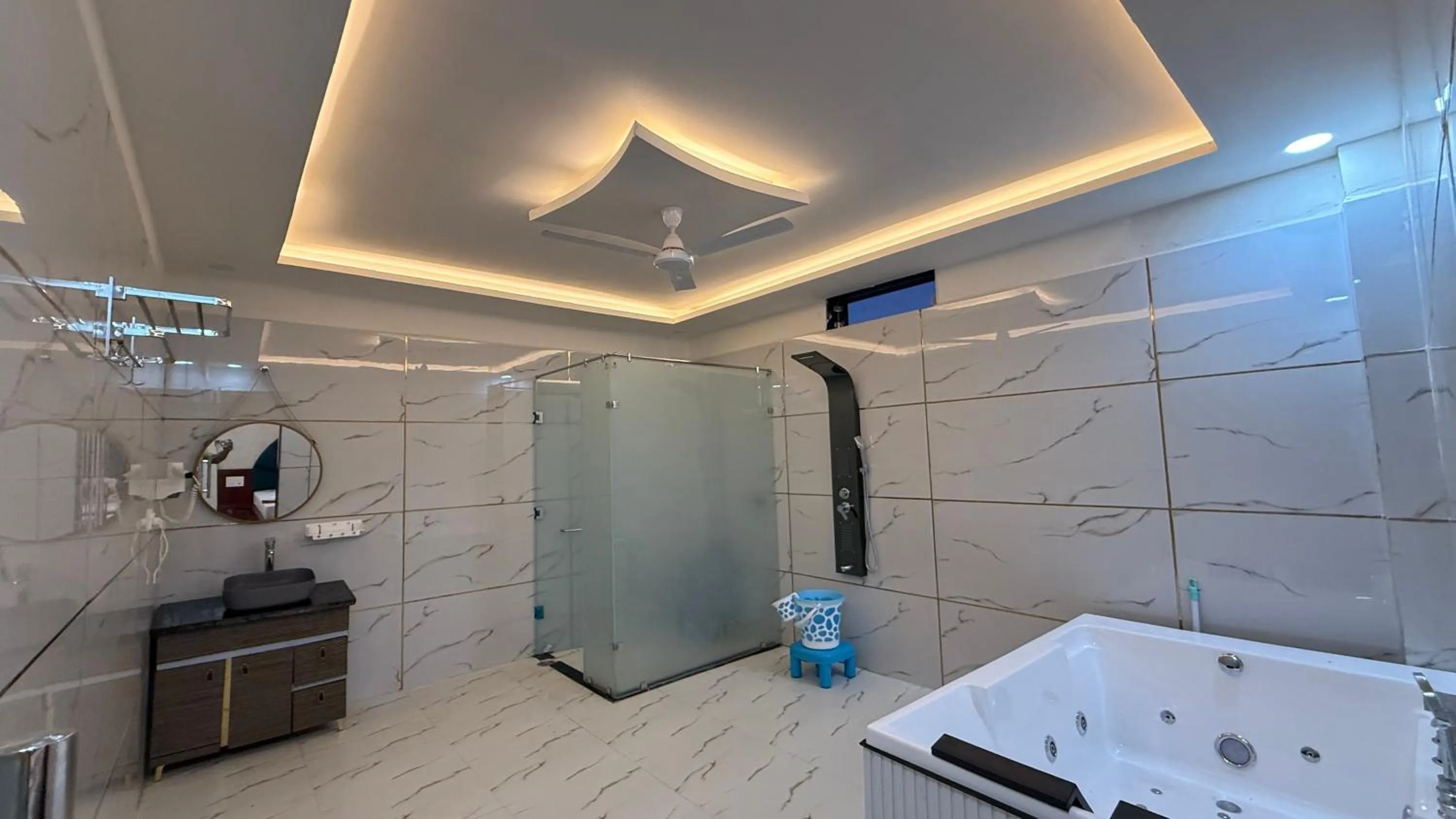 Bathroom in Bundeli Farm Resort & Banquet Orchha