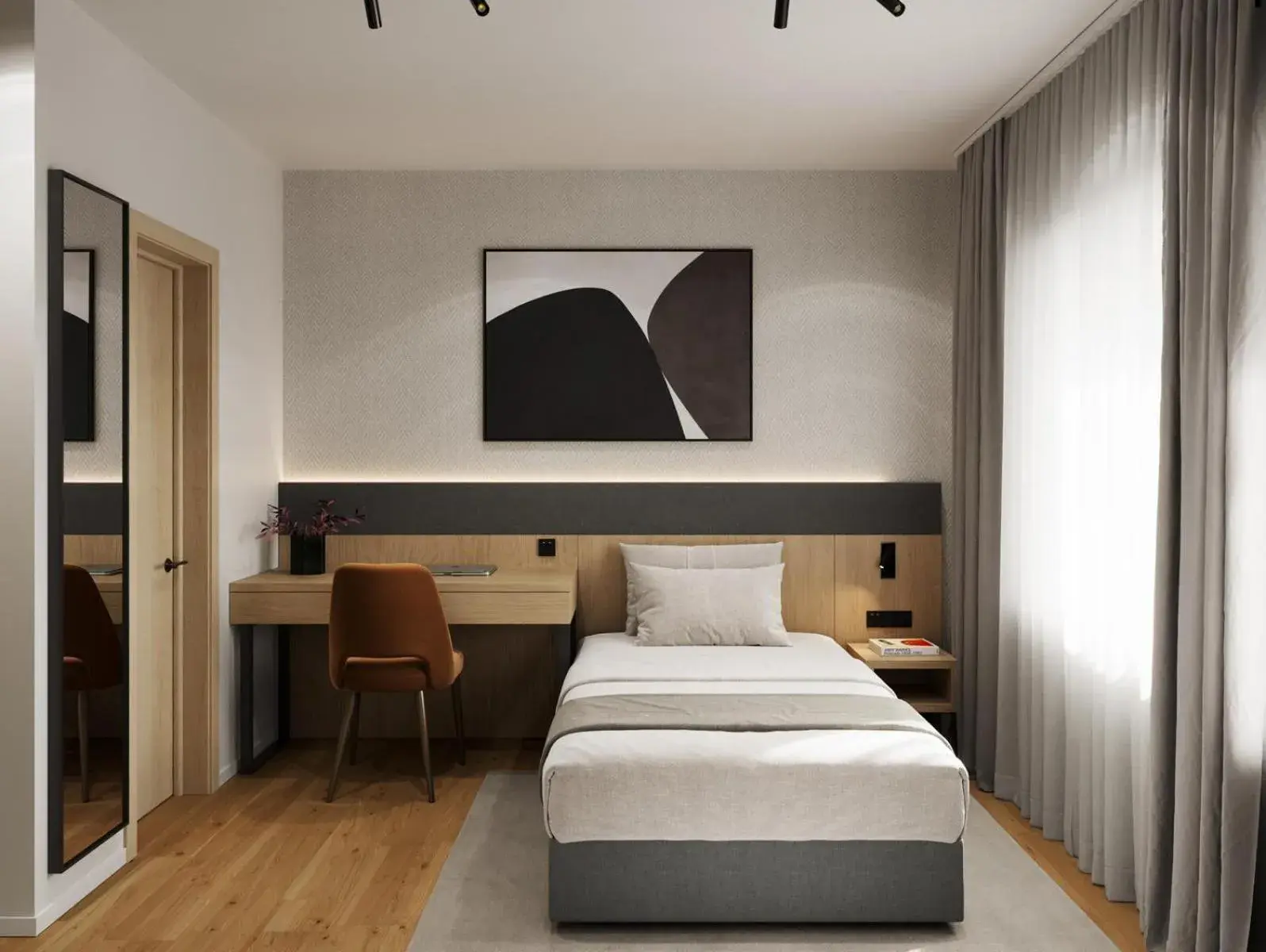 Bed in Tailormade Hotel AL GIARDINETTO Biasca Bed in Tailormade Hotel AL GIARDINETTO Biasca