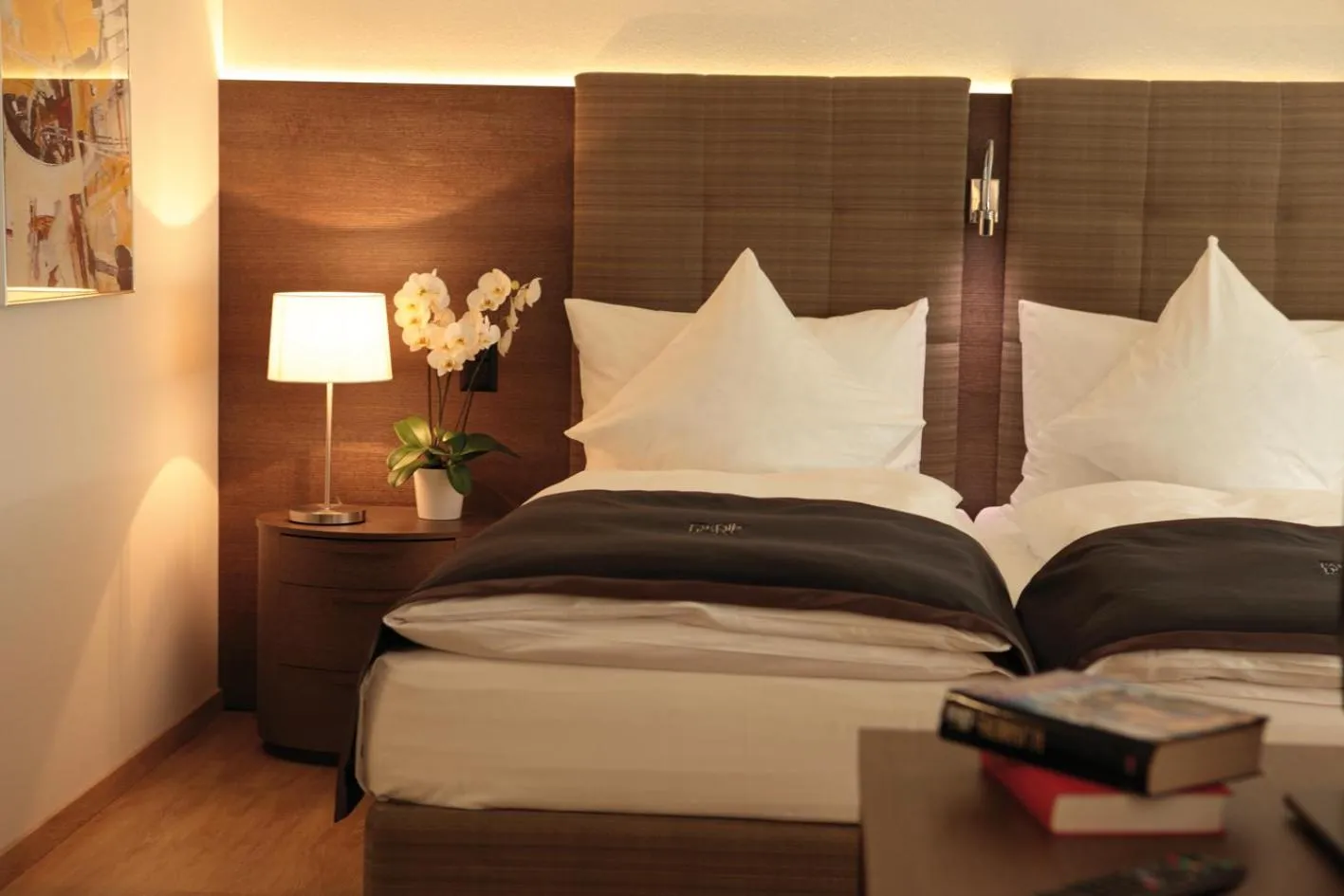 Bedroom, Bed in Dorint Parkhotel Bad Zurzach