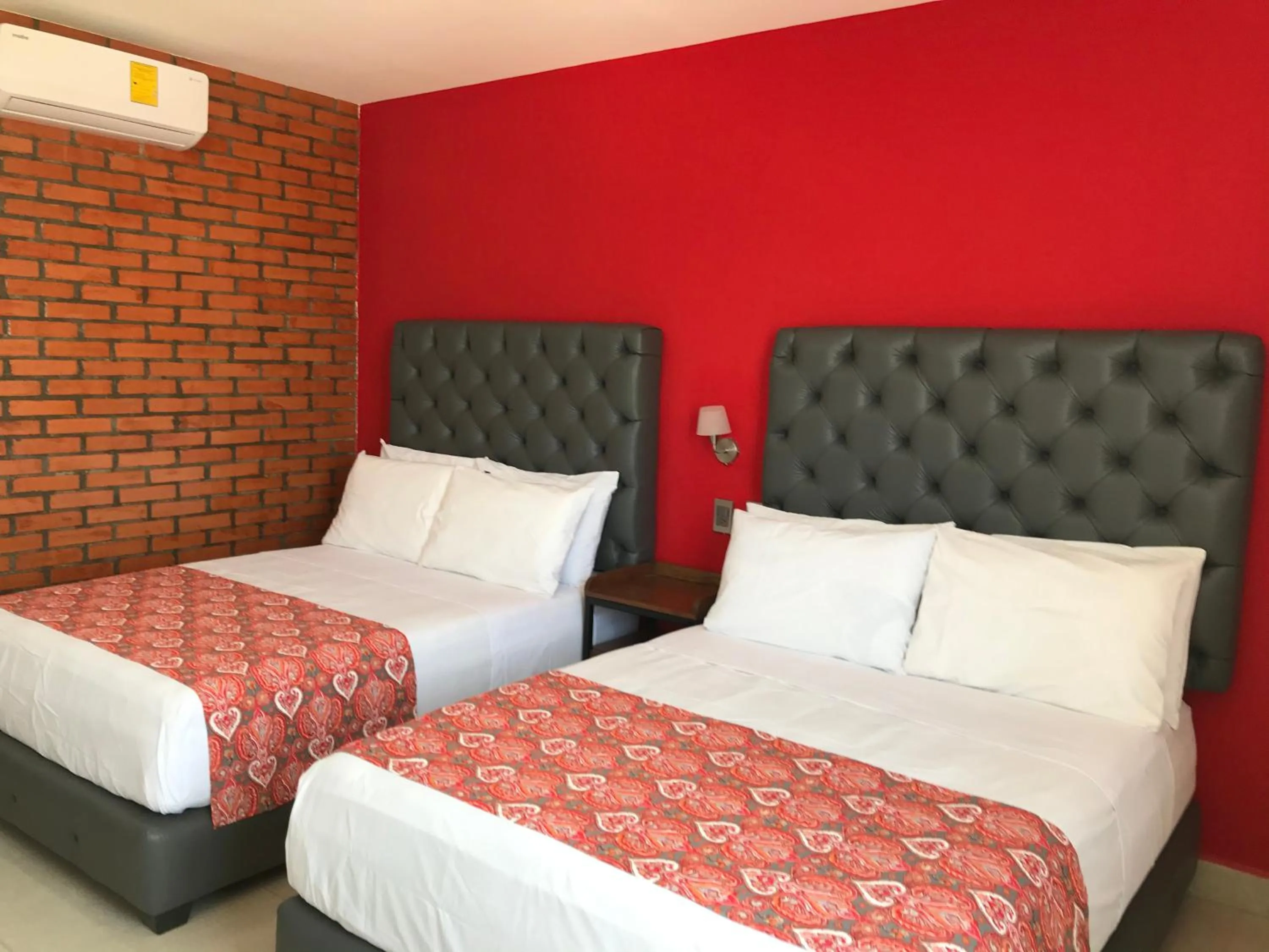 Bed in Hotel Jar8 Acuario enfrente al Acuario de Veracruz