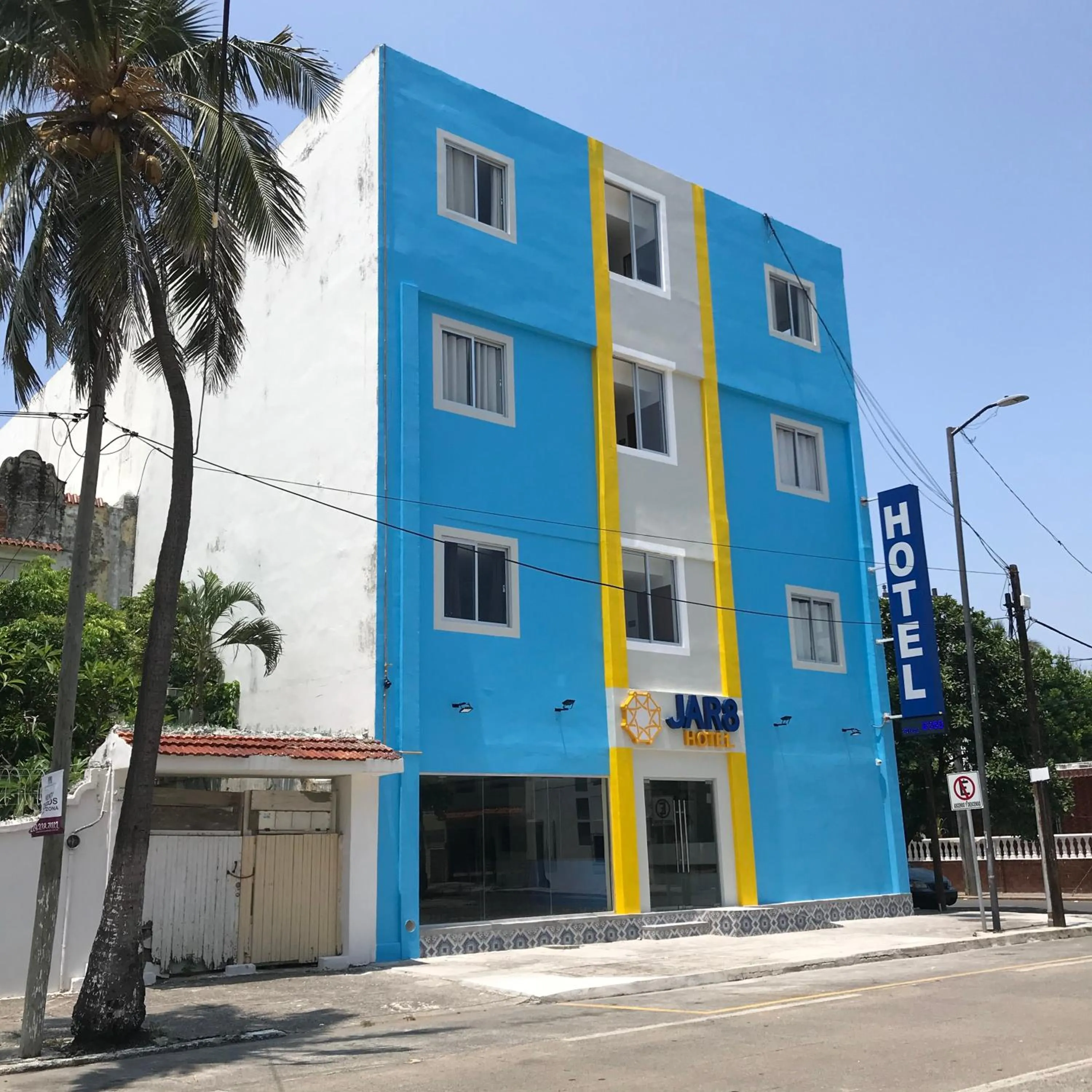 Property building in Hotel Jar8 Acuario enfrente al Acuario de Veracruz