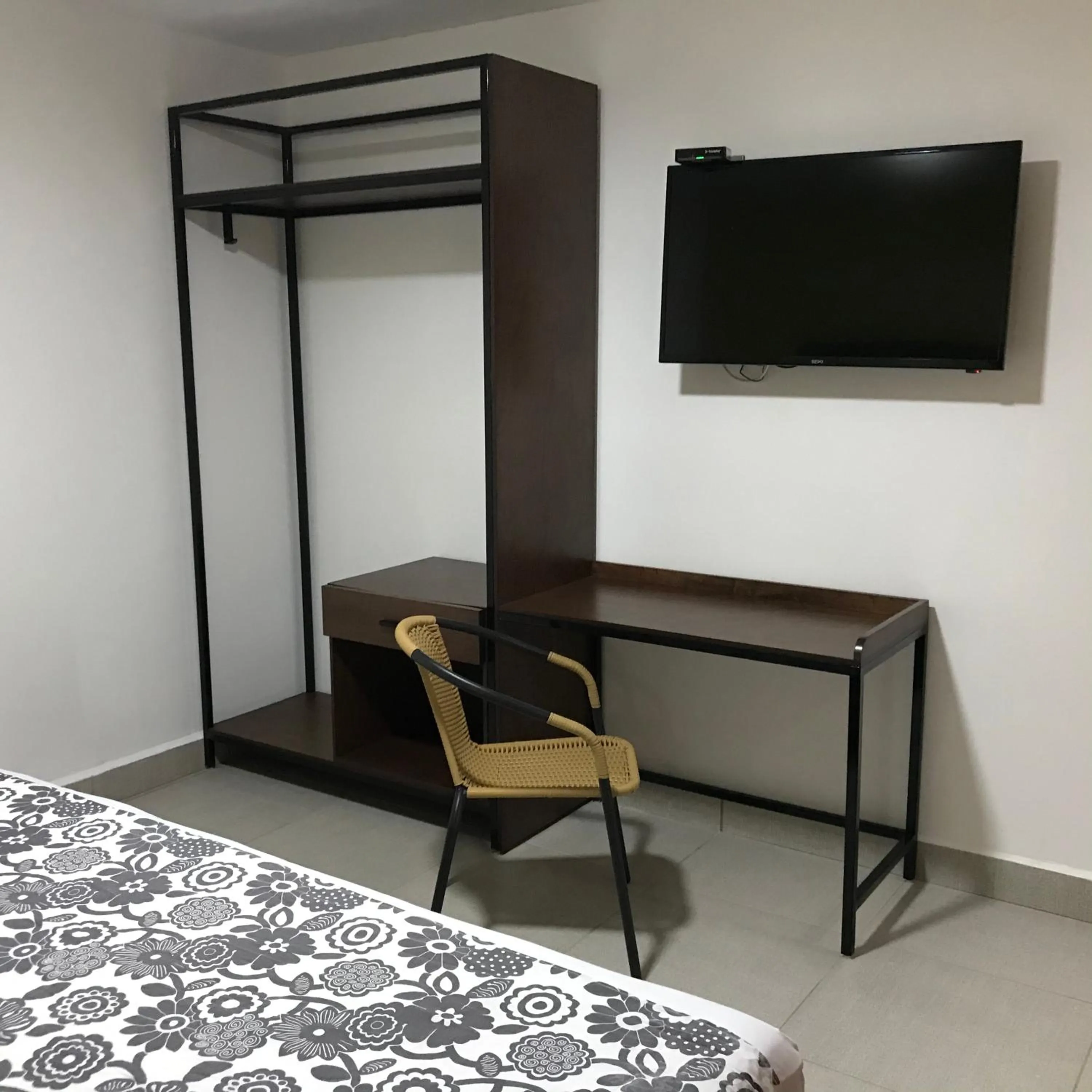 TV and multimedia, Bed in Hotel Jar8 Acuario enfrente al Acuario de Veracruz