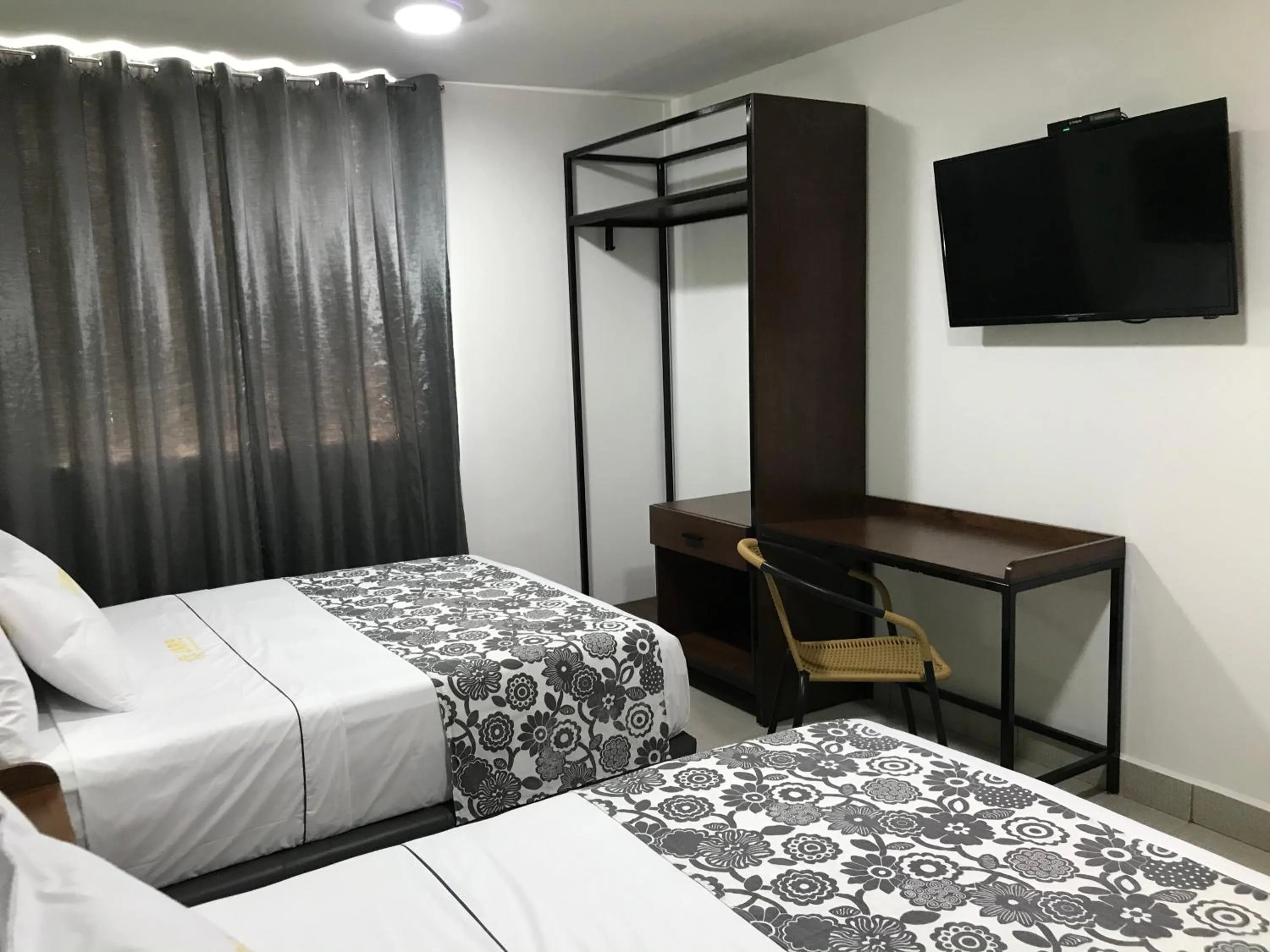 Bed in Hotel Jar8 Acuario enfrente al Acuario de Veracruz