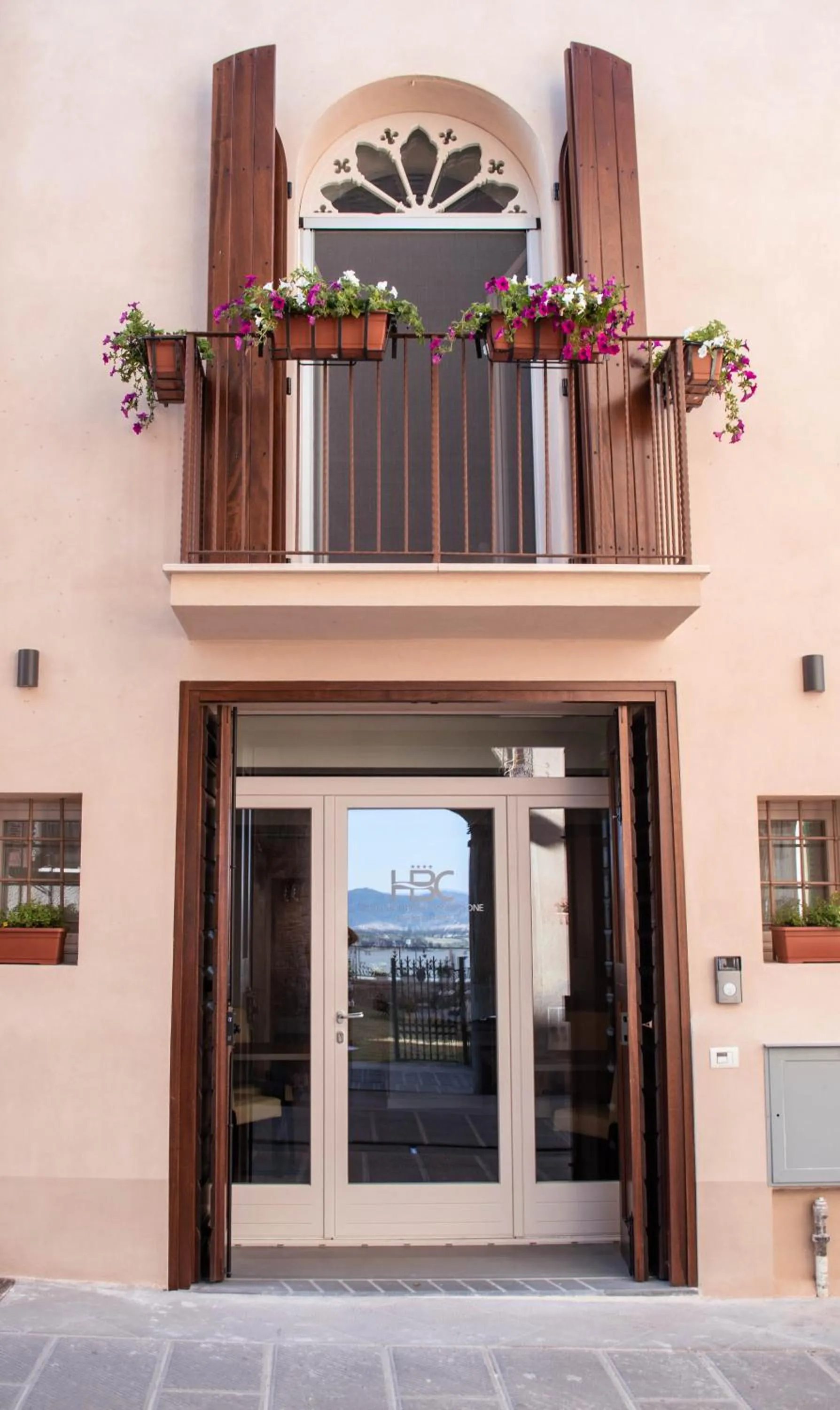 Property building in Hotel Boutique Castiglione del Lago