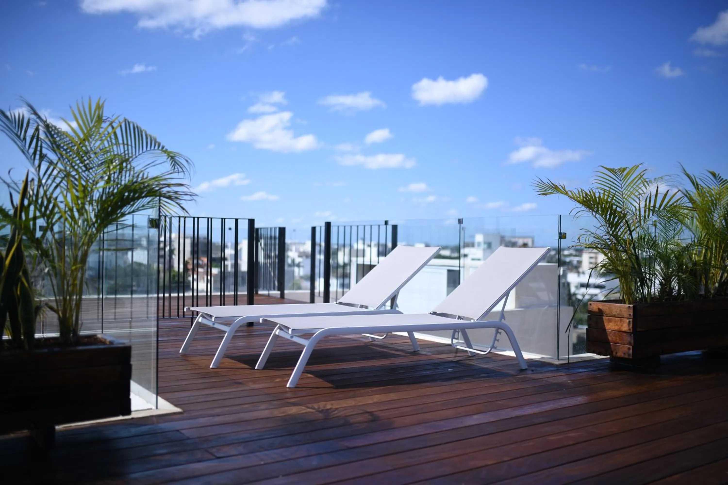 Swimming pool in Polo 54 Apartments Ideal for families and couples