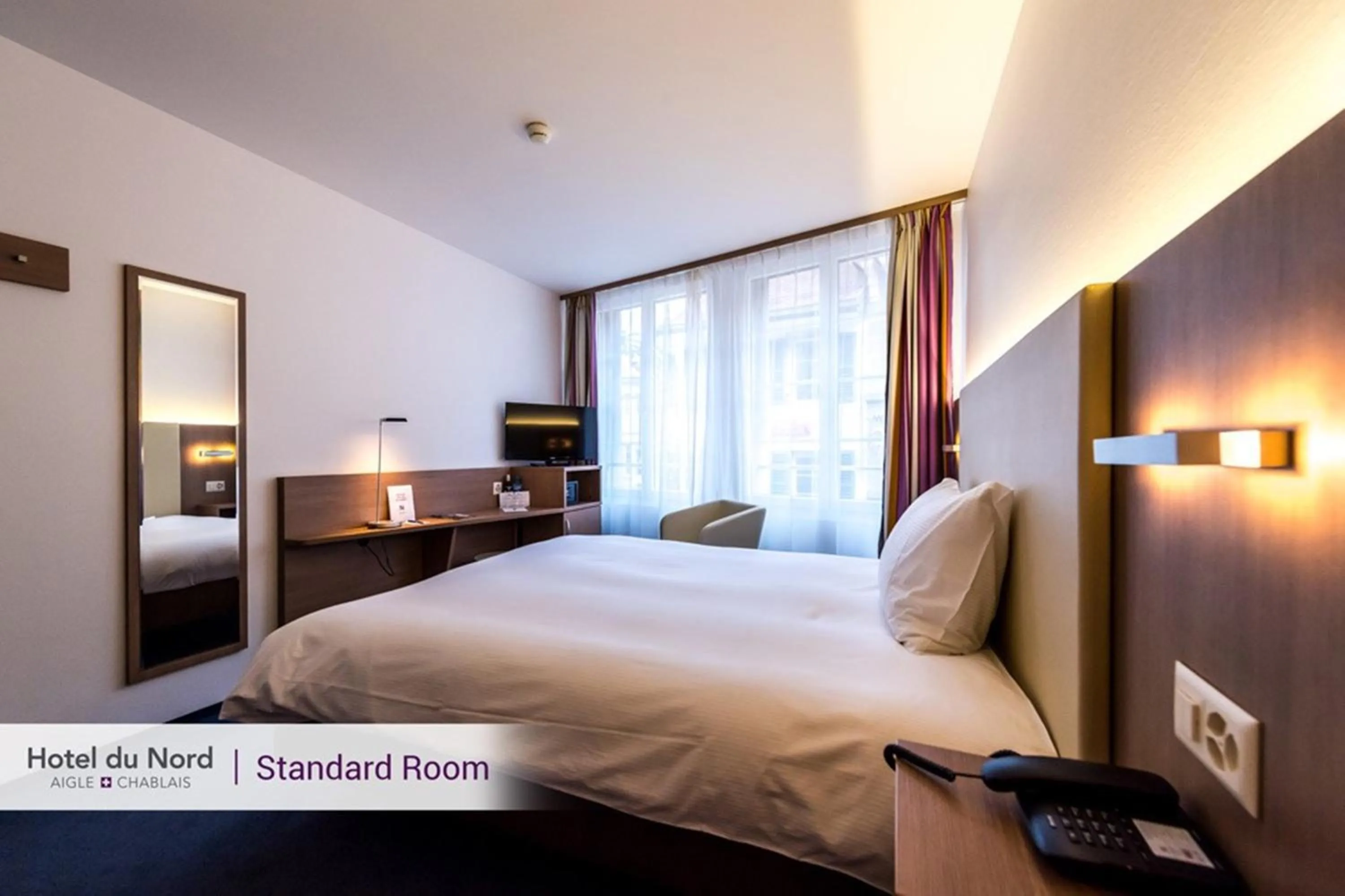 Bedroom, Bed in Hotel Du Nord