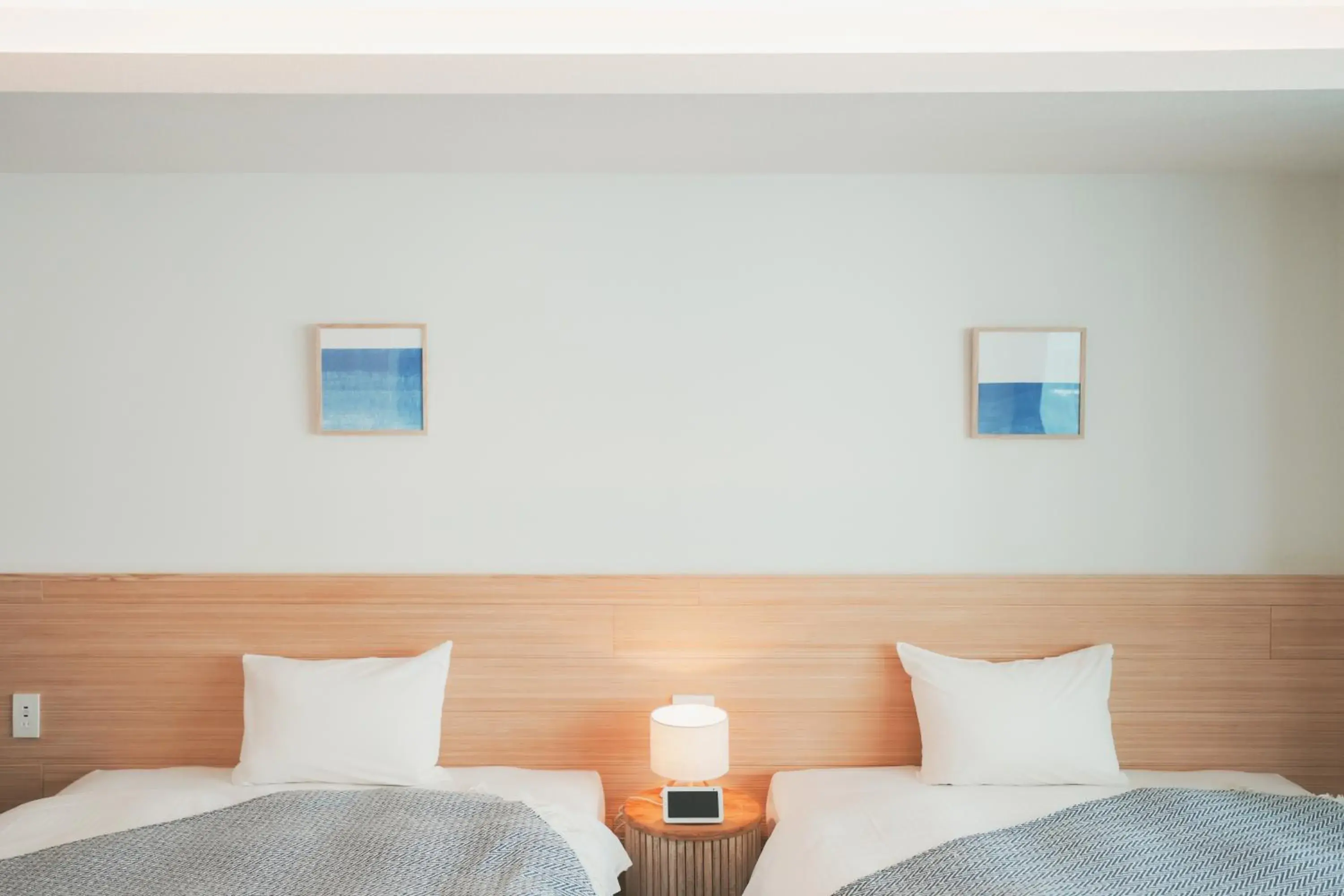 Bed in NAGI Hiroshima Hotel and Lounge Bed in NAGI Hiroshima Hotel and Lounge