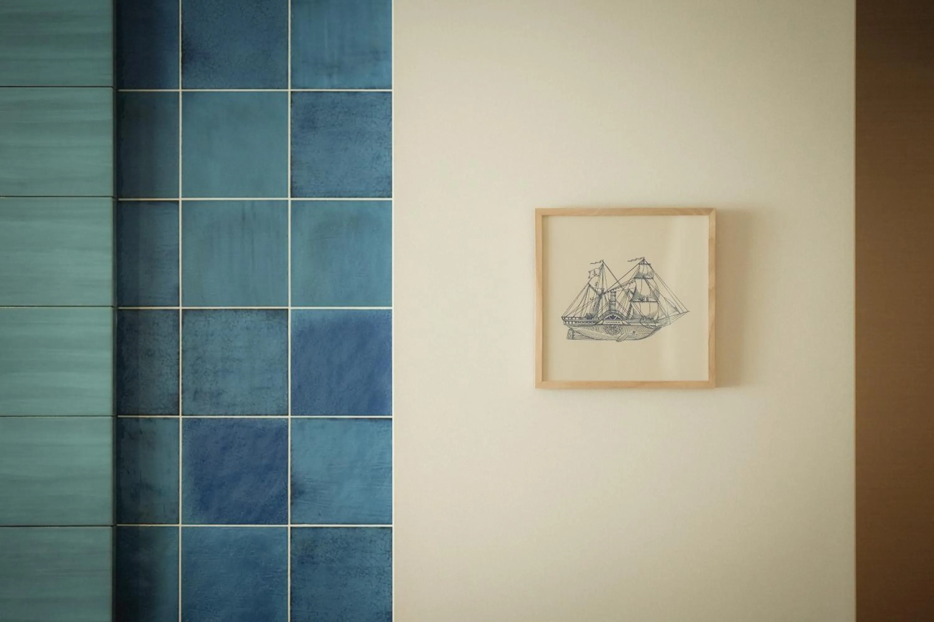 Decorative detail in NAGI Hiroshima Hotel and Lounge