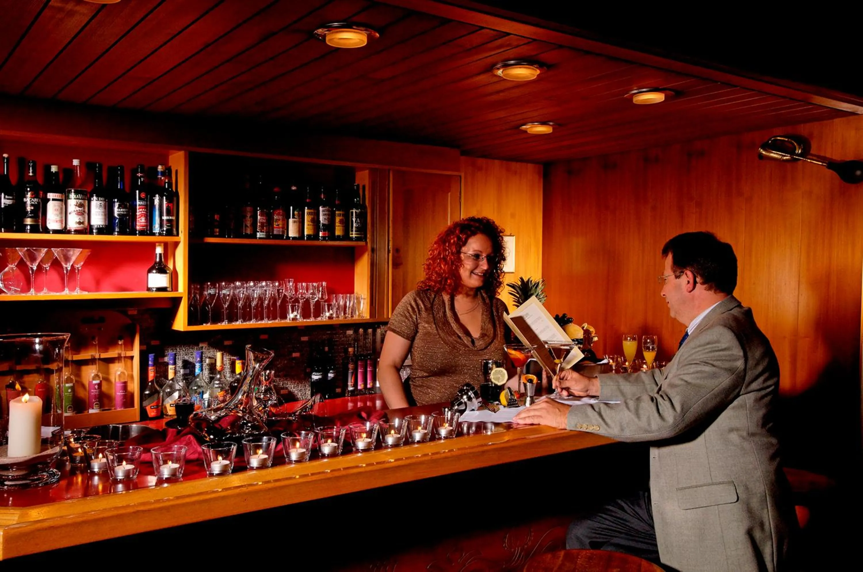 Lounge or bar in Hotel Beausite