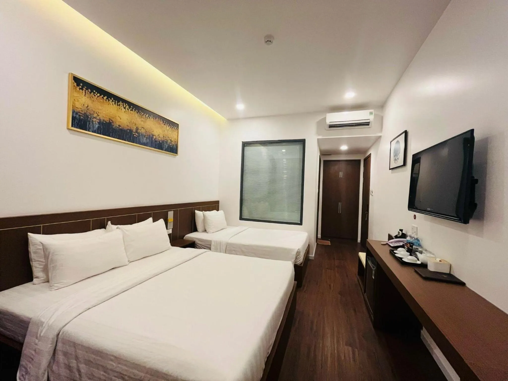 Photo of the whole room, Bed in Marina Hotel Phú Yên