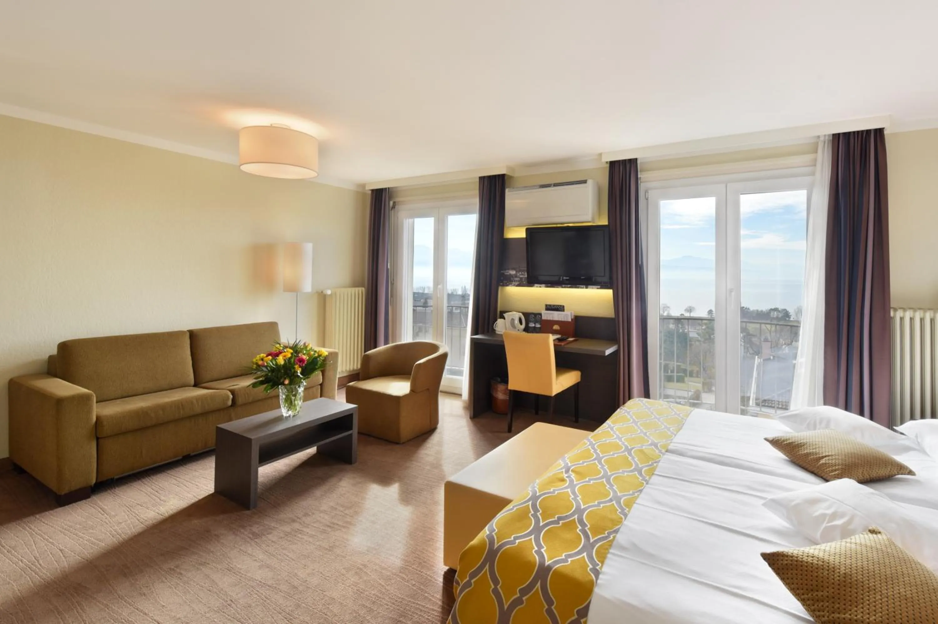 Photo of the whole room in Hôtel Bellerive