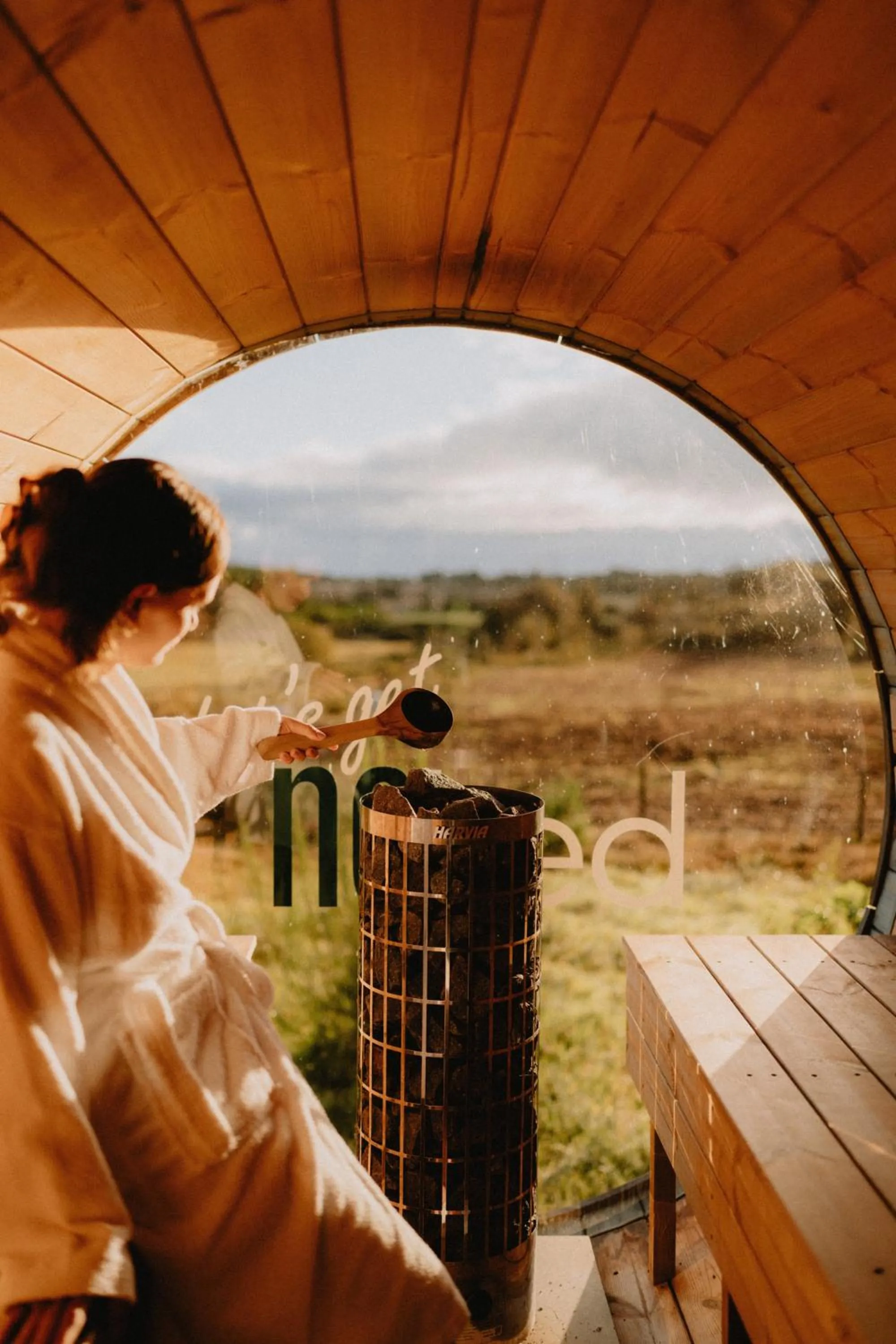 Sauna in North Coast 500 Pods - Brora