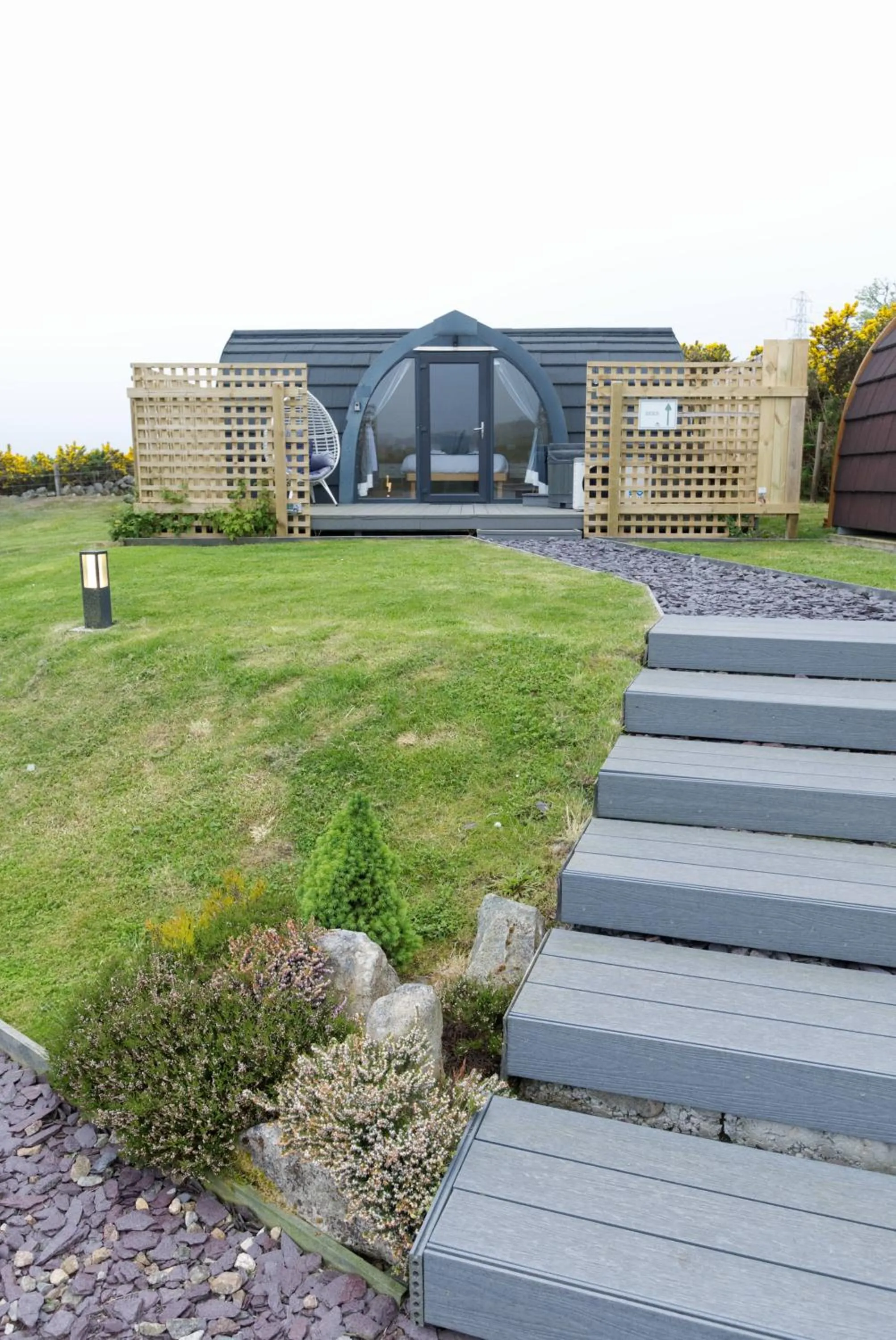 Facade/entrance in North Coast 500 Pods - Brora