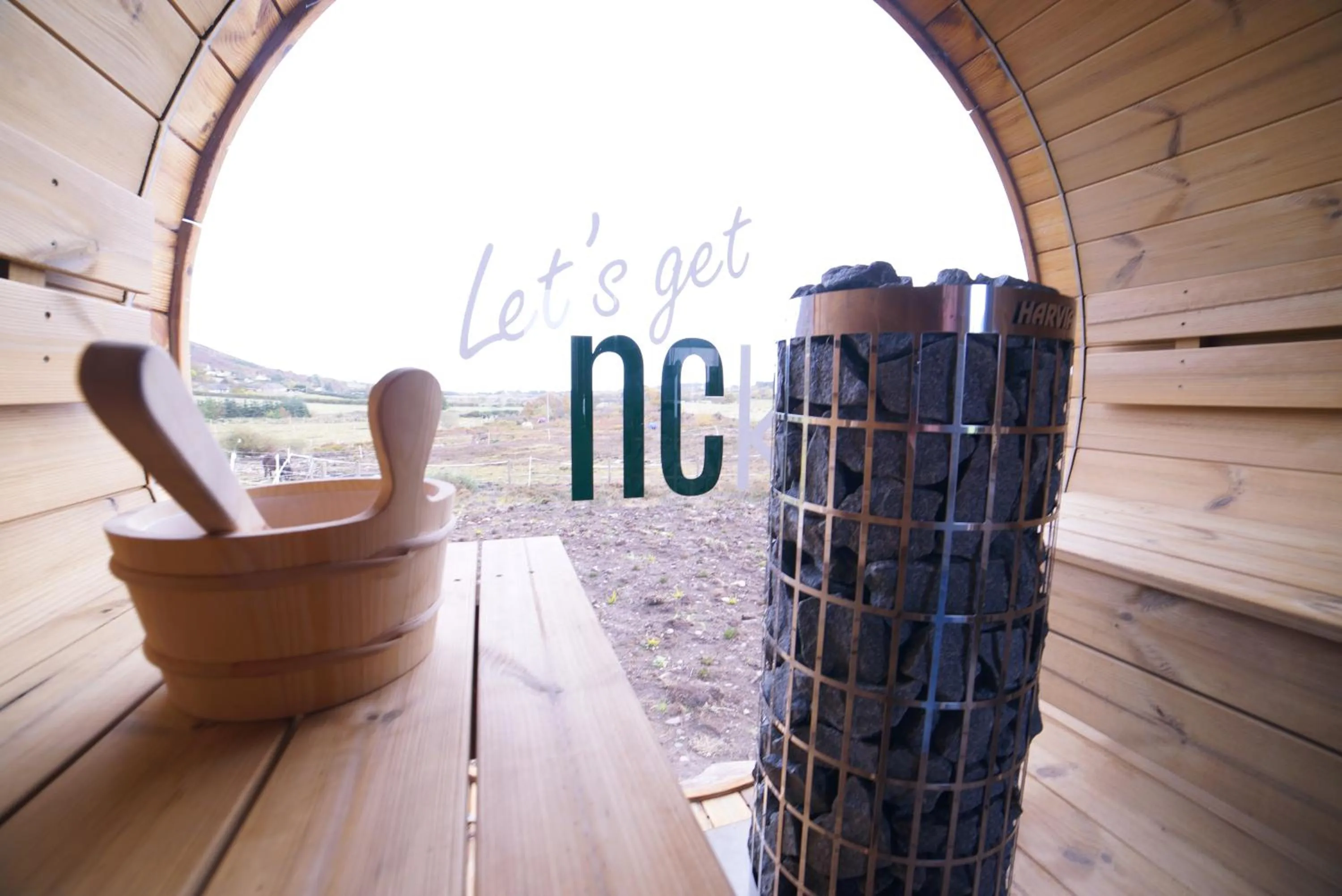 Sauna in North Coast 500 Pods - Brora