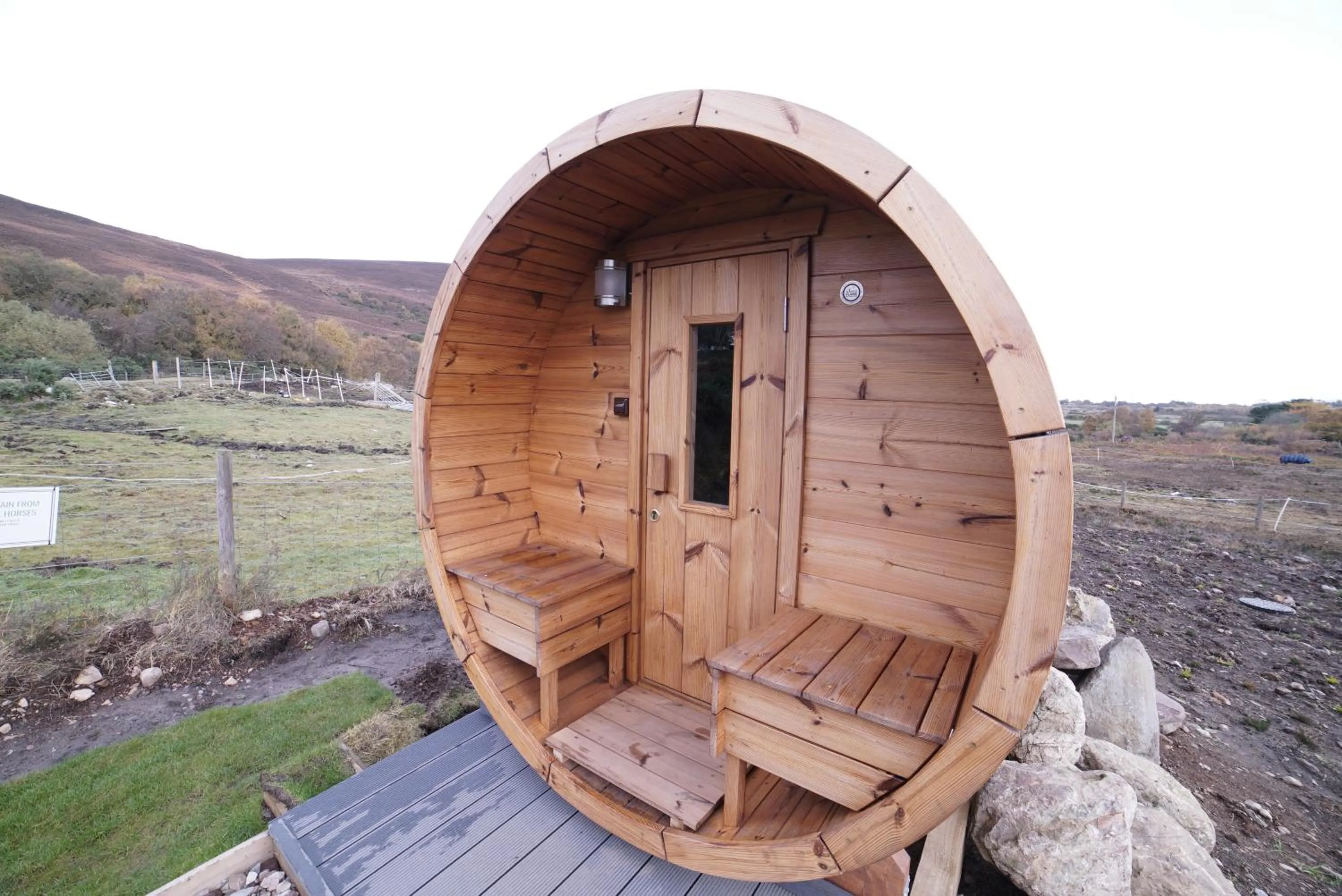 Sauna in North Coast 500 Pods - Brora