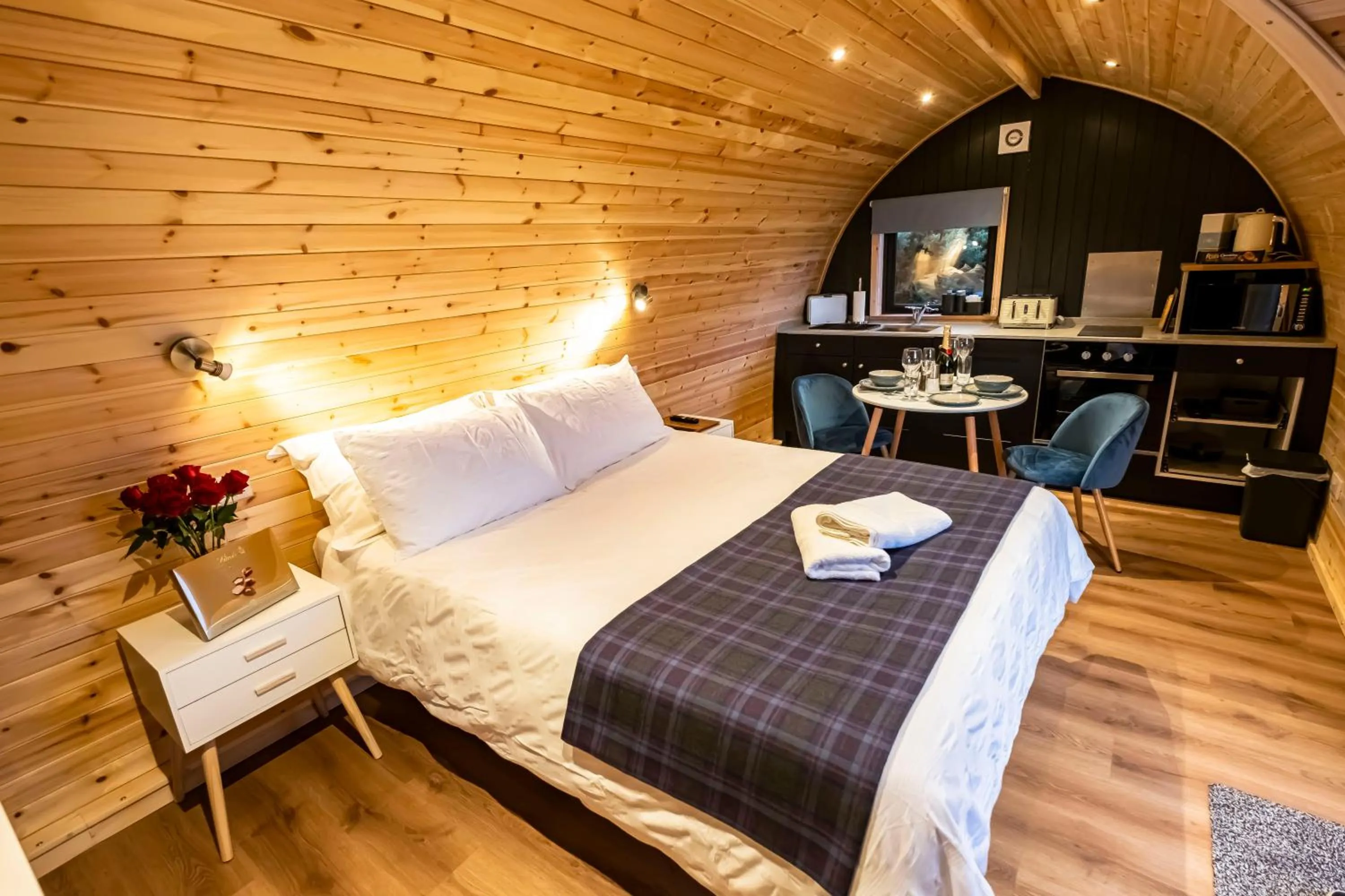 Bed in North Coast 500 Pods - Brora