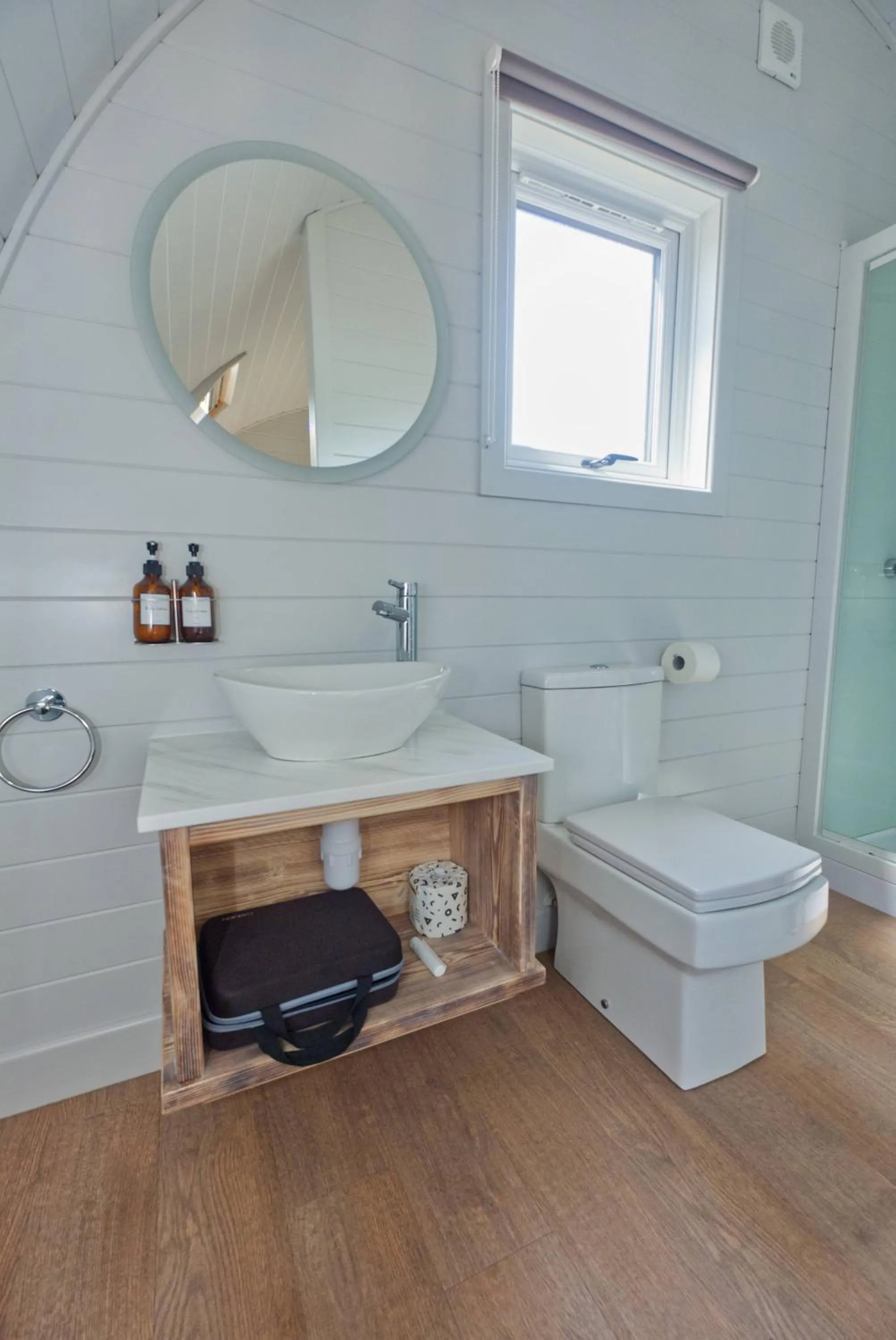 Bathroom in North Coast 500 Pods - Brora