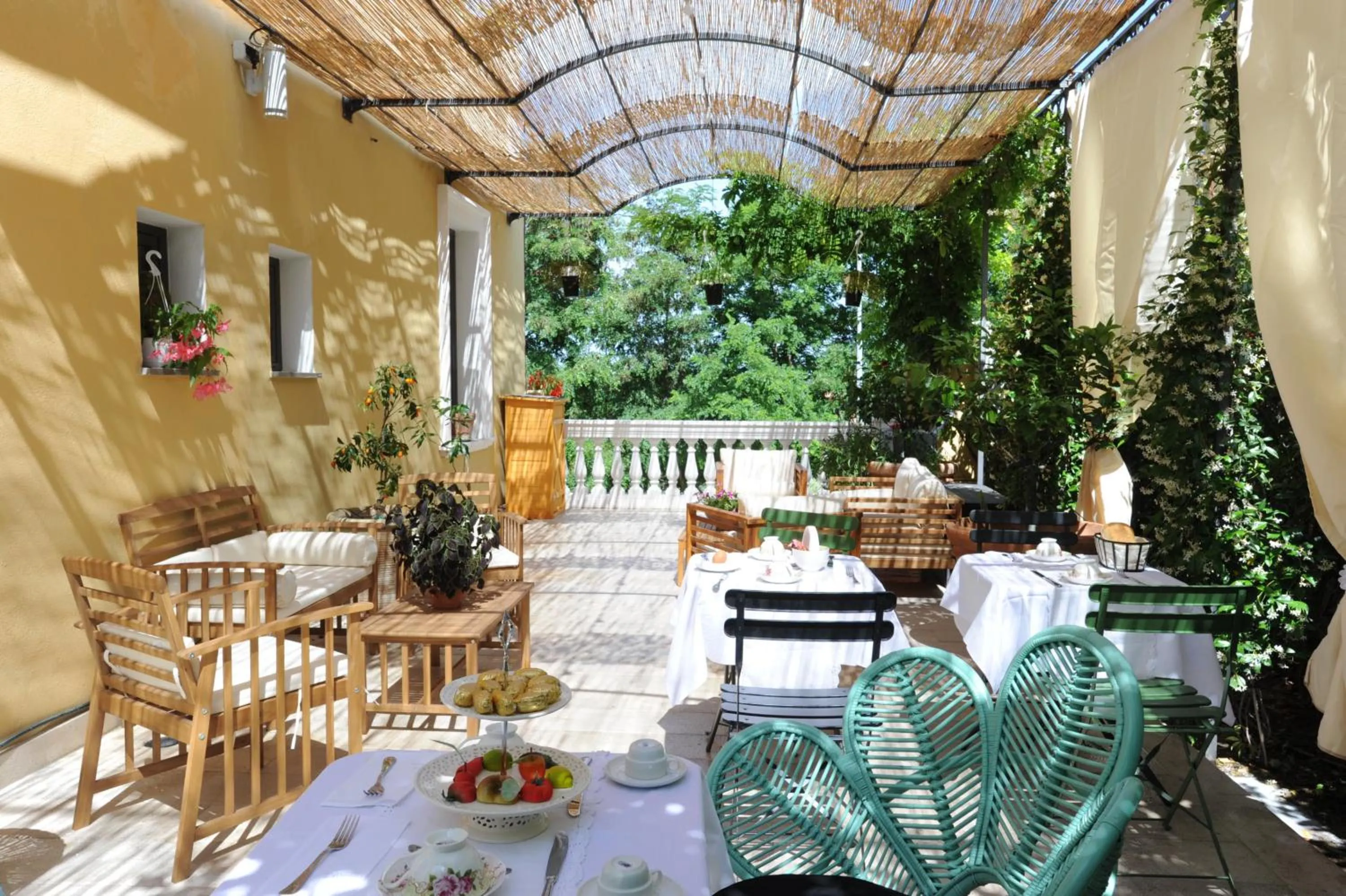 Balcony/Terrace in Palazzo Scura