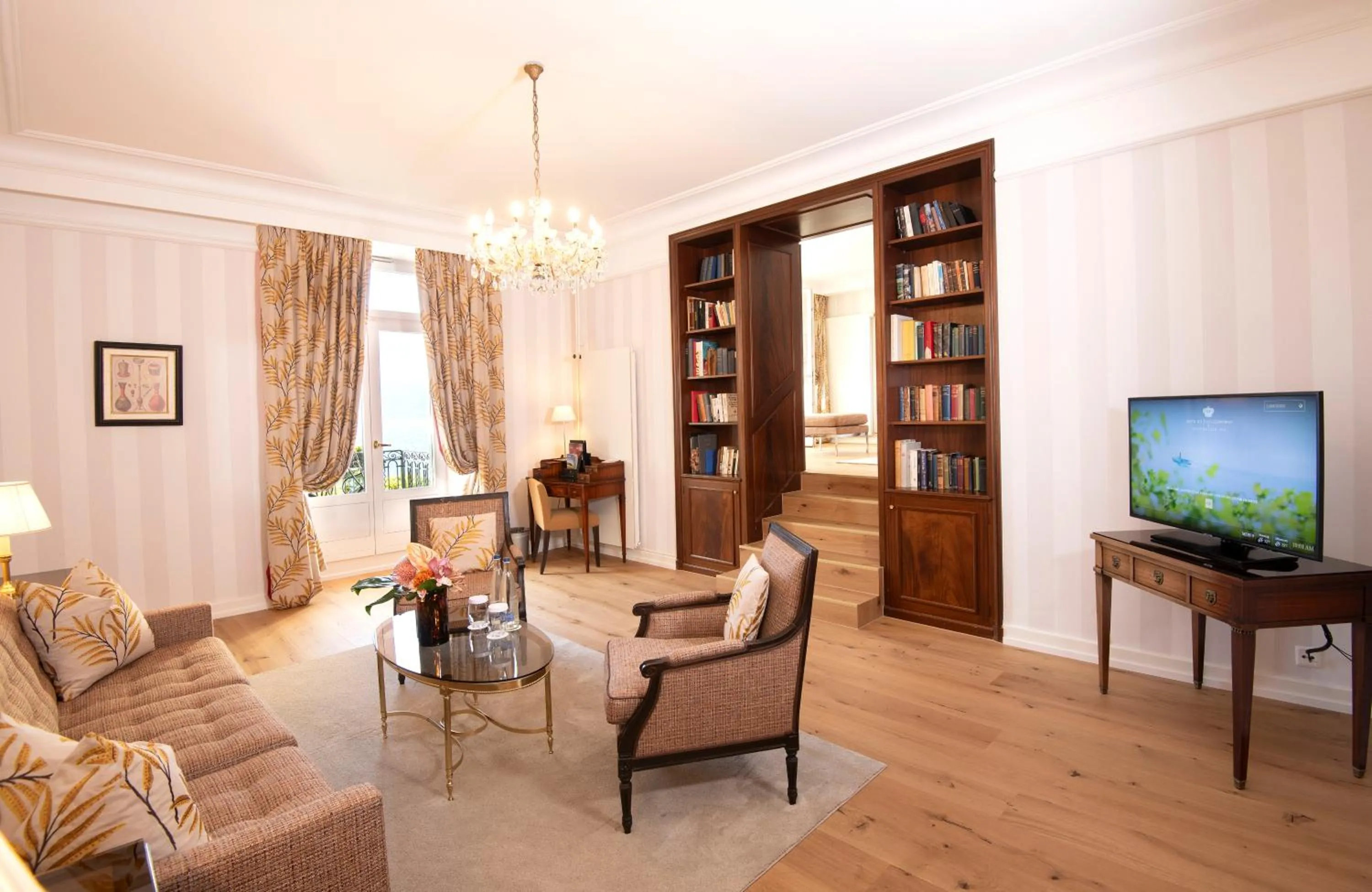 Living room in Hôtel Des Trois Couronnes & Spa - The Leading Hotels of the World