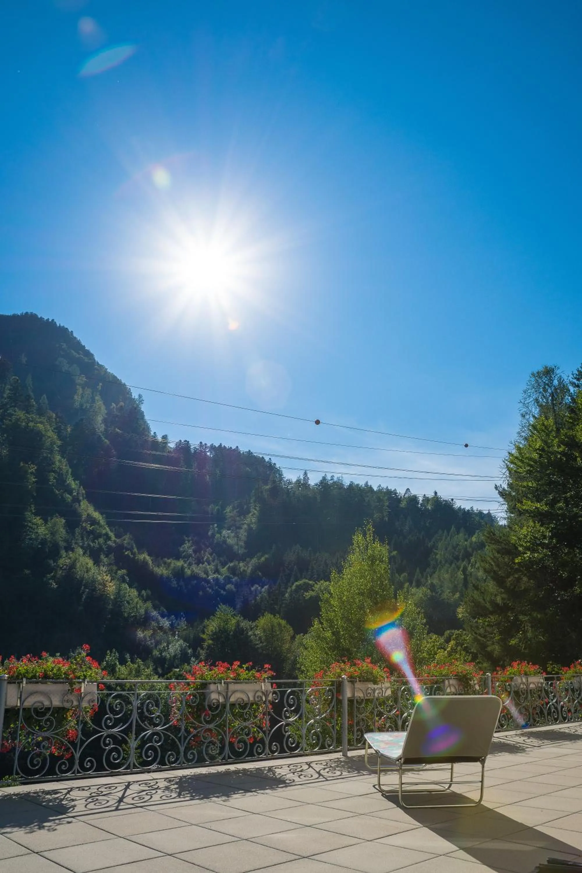 Mountain view in Waldhotel Unspunnen