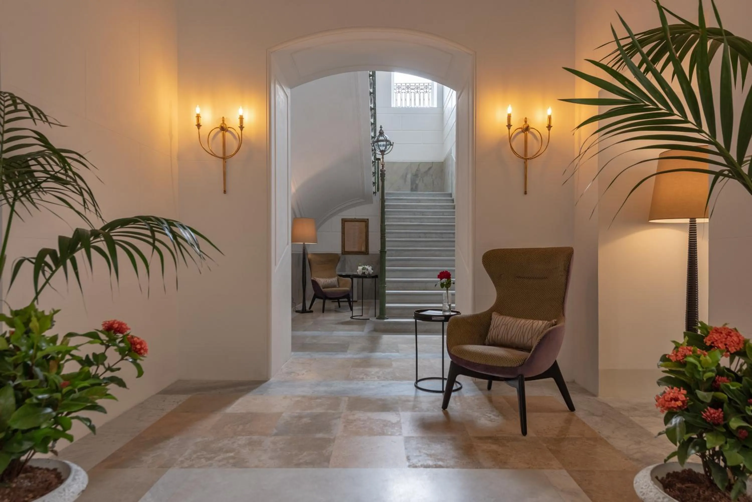 Lobby or reception in Palazzo Donna Elisabetta