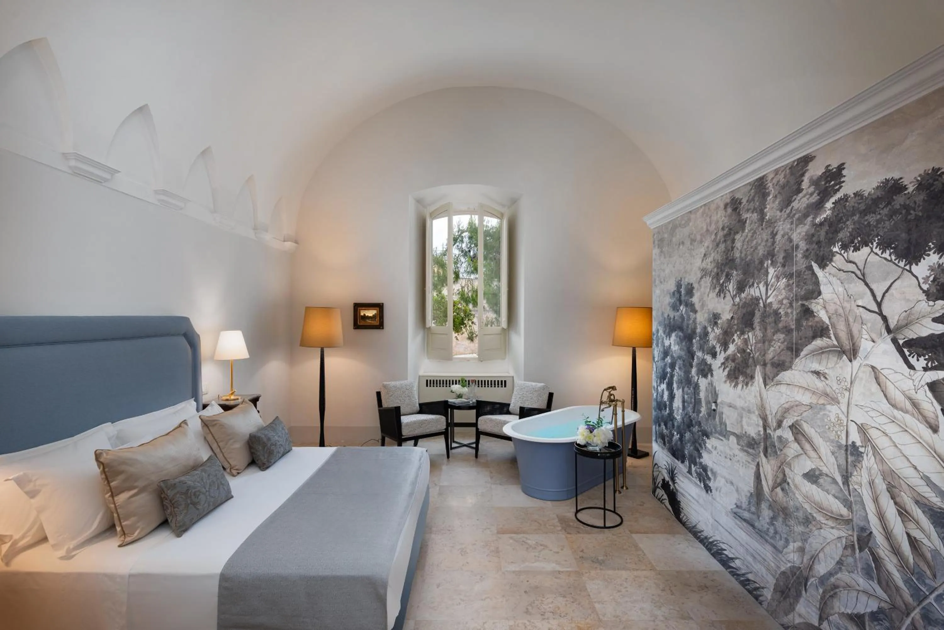 Photo of the whole room, Bed in Palazzo Donna Elisabetta