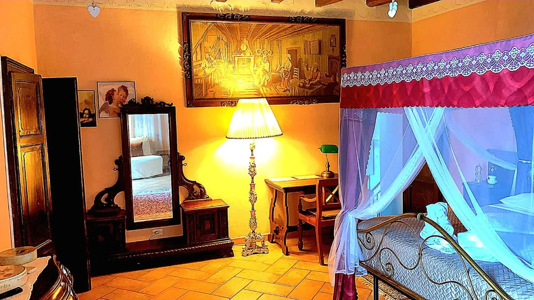 Bed in Antica Locanda La Tinara del Belvedere - Romantic Dreams -