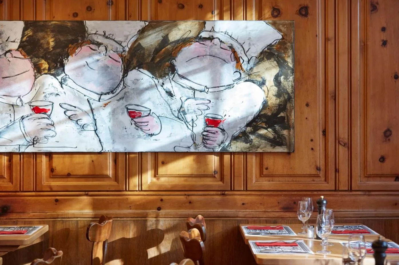 Restaurant/places to eat in Hotel Adler Zürich