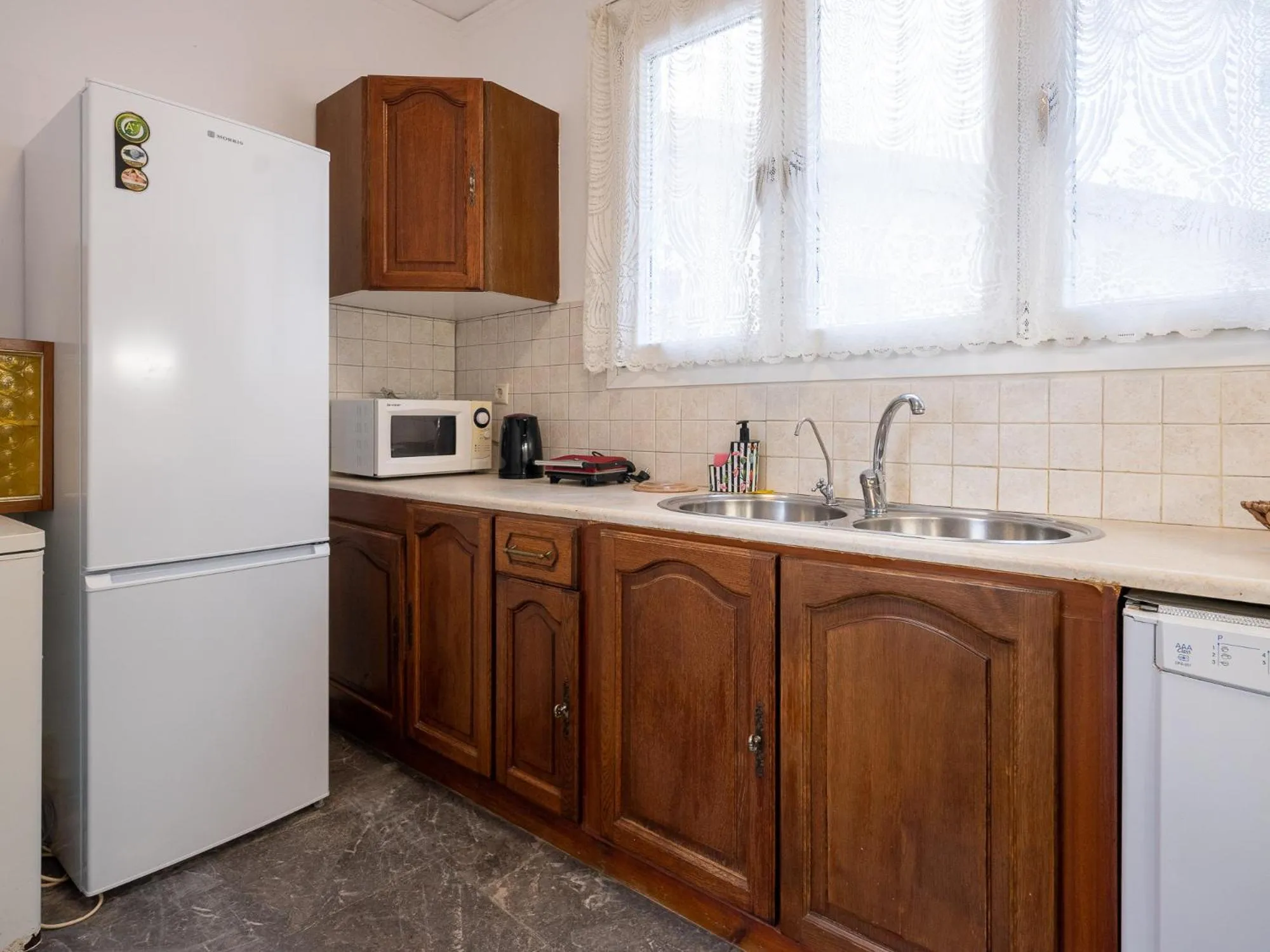Kitchen or kitchenette in Luxury Apts Heraklion Center