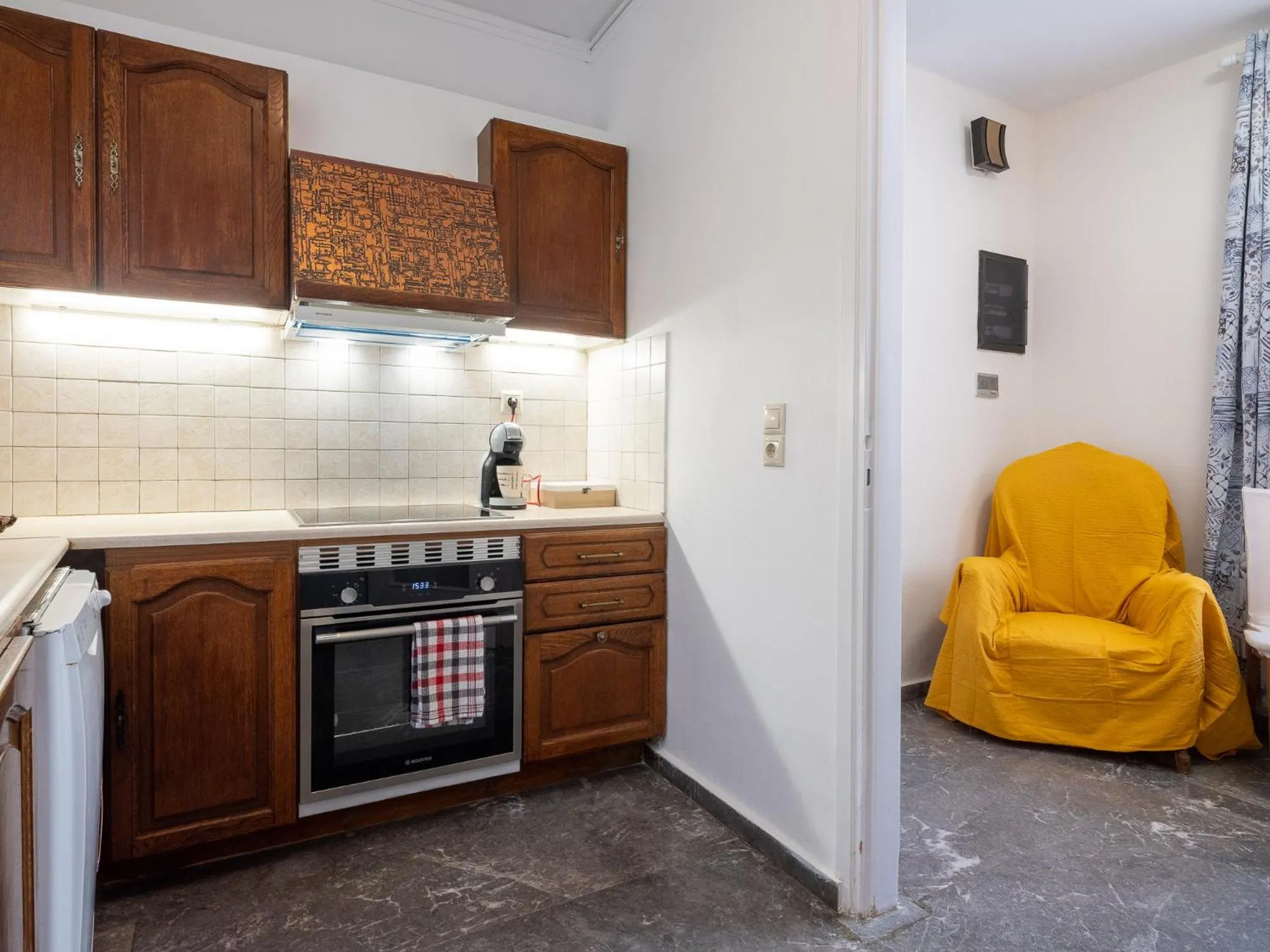 Kitchen or kitchenette in Luxury Apts Heraklion Center