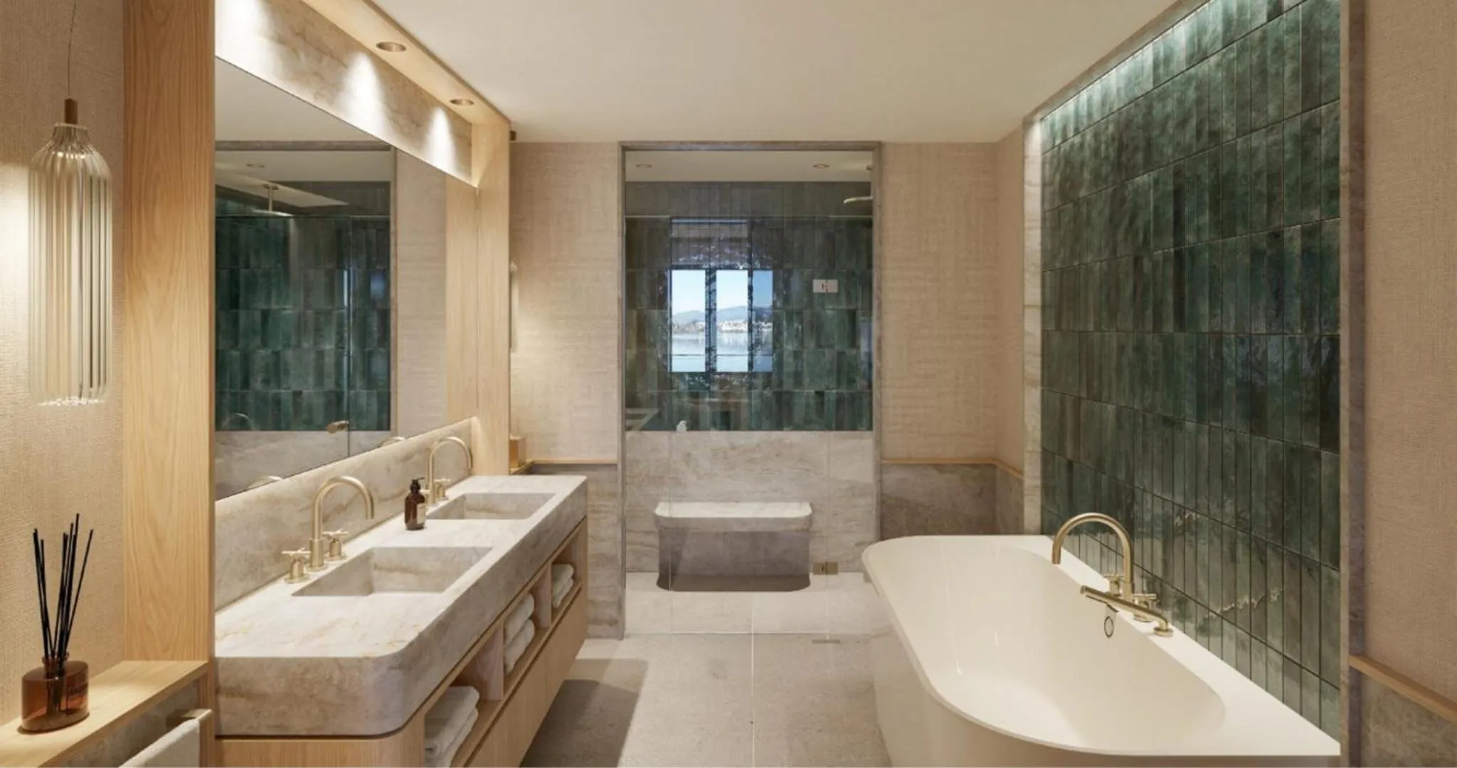 Steam room in HERMITAGE Lake Lucerne - Beach Club & Lifestyle Hotel