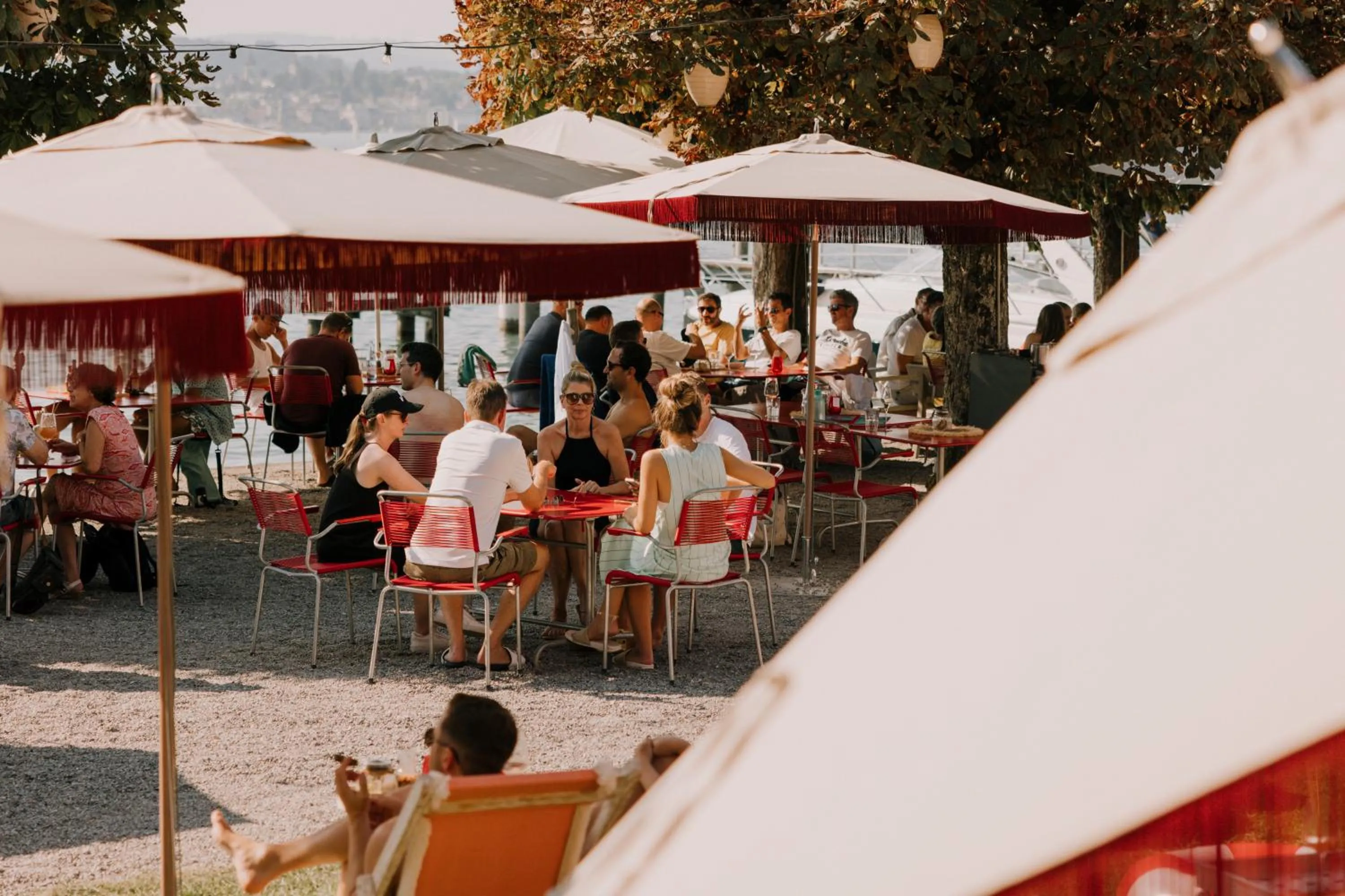 Restaurant/places to eat in HERMITAGE Lake Lucerne - Beach Club & Lifestyle Hotel