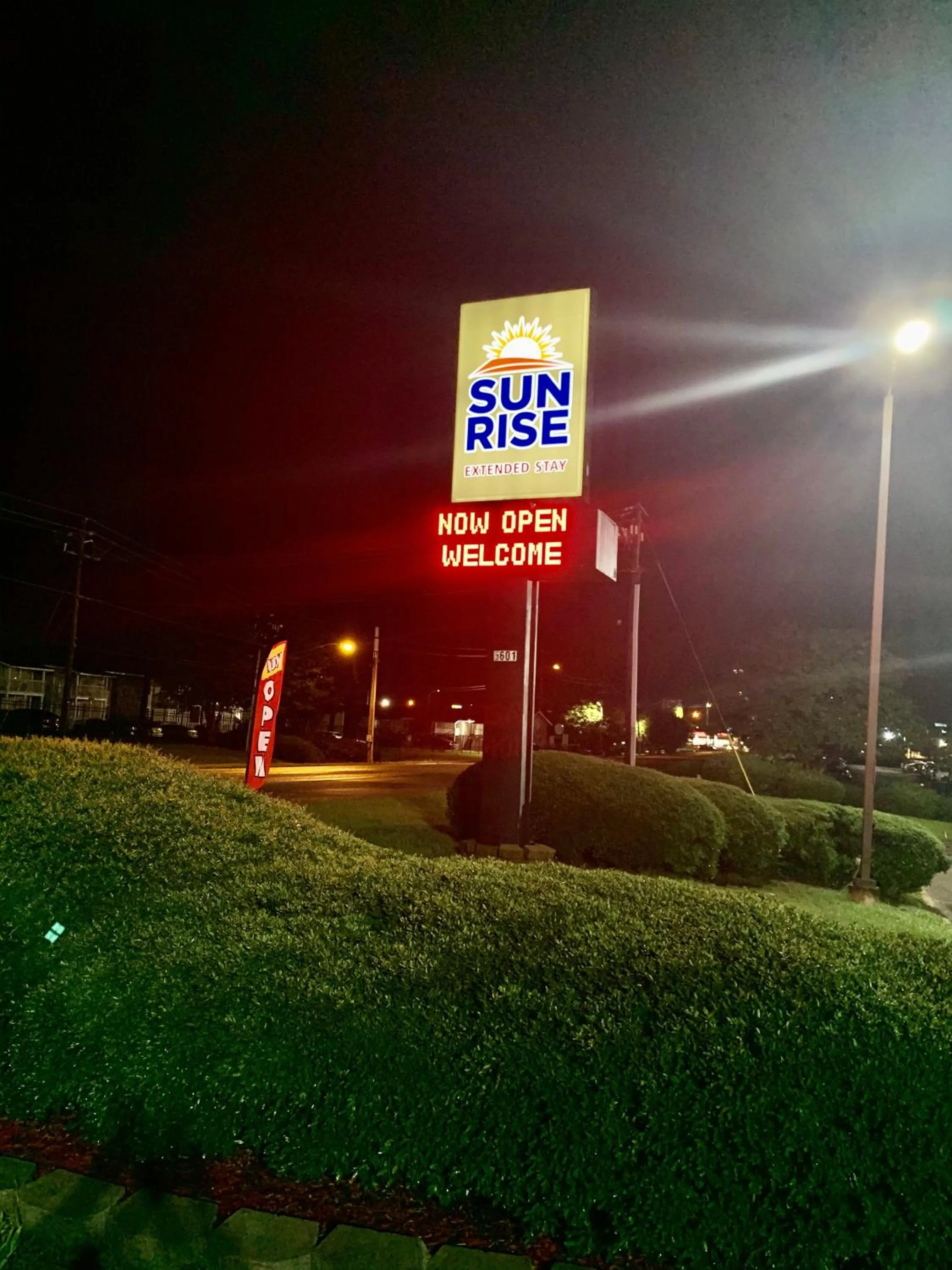 Property logo or sign in Sunrise Extended Stay Hotel