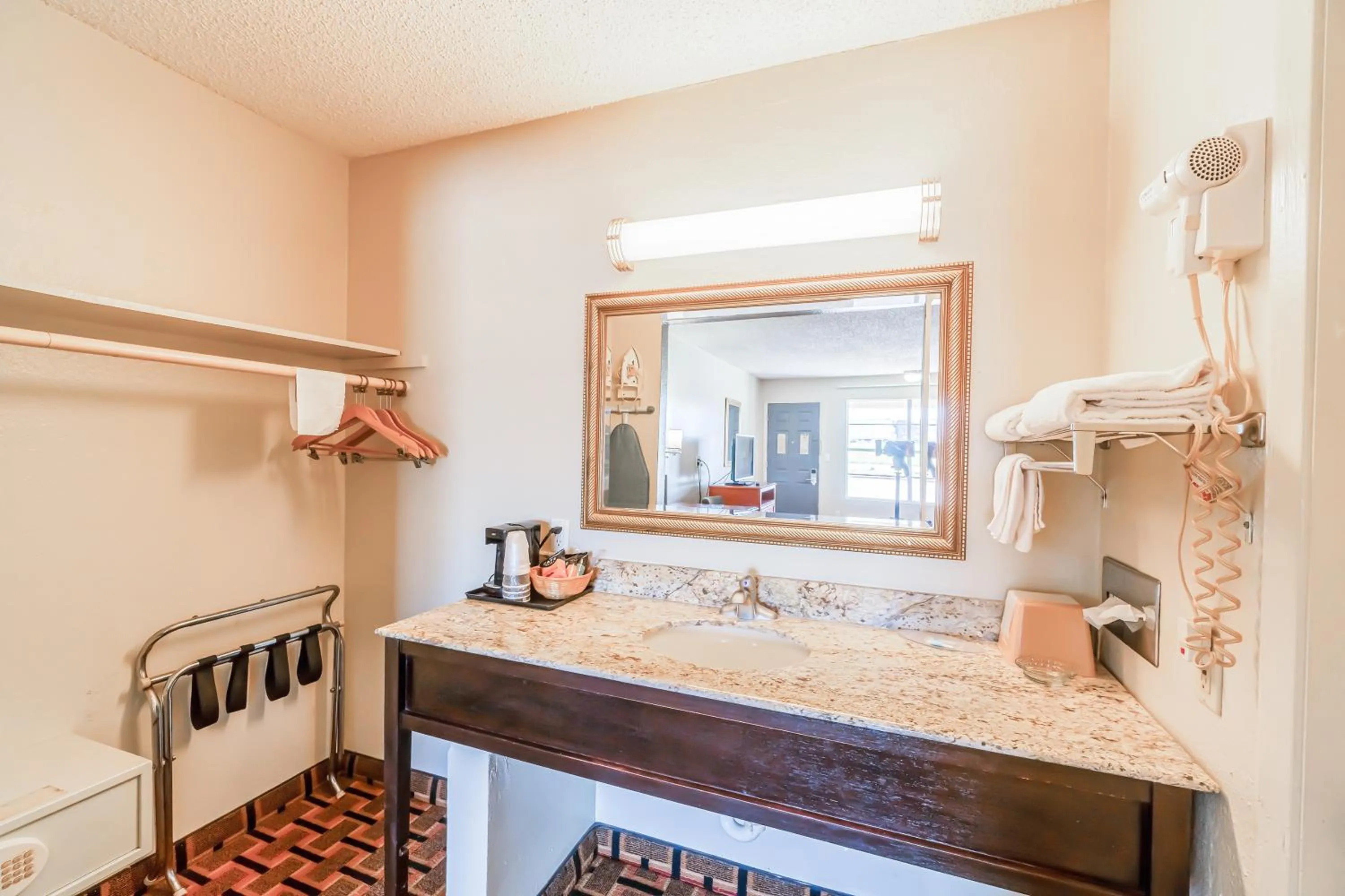 Bathroom in Lone Star Inn by OYO Vernon Texas Hwy 287