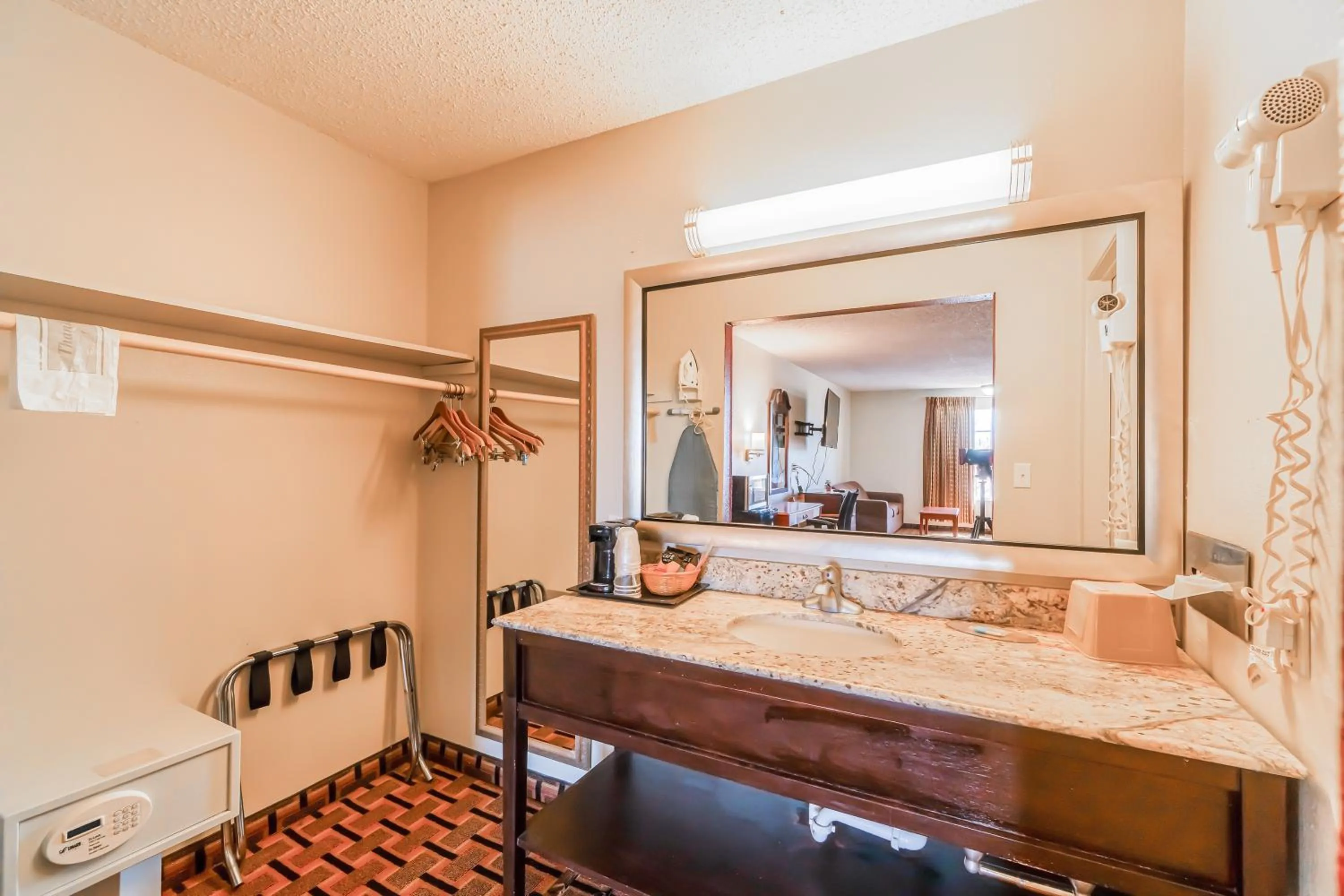 Bathroom in Lone Star Inn by OYO Vernon Texas Hwy 287