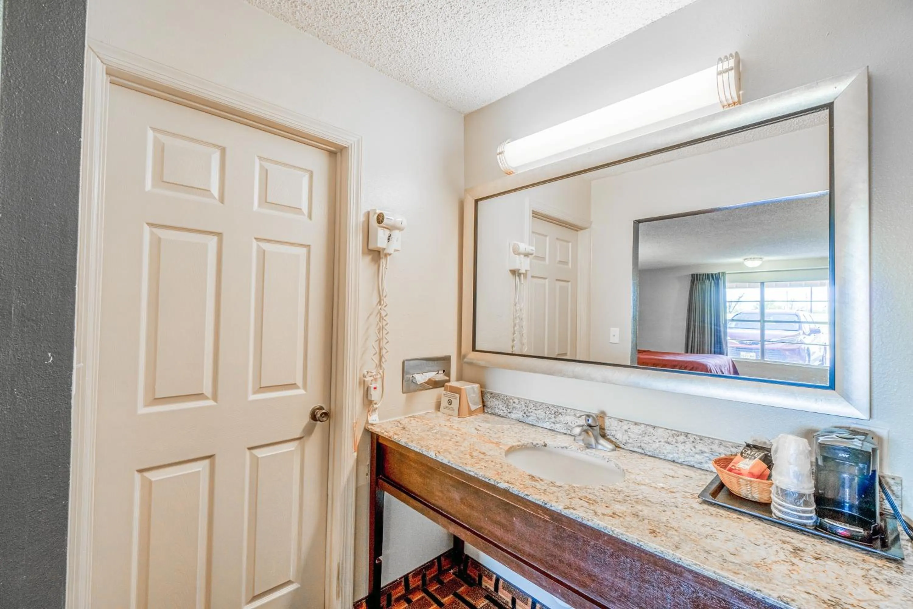 Bathroom in Lone Star Inn by OYO Vernon Texas Hwy 287