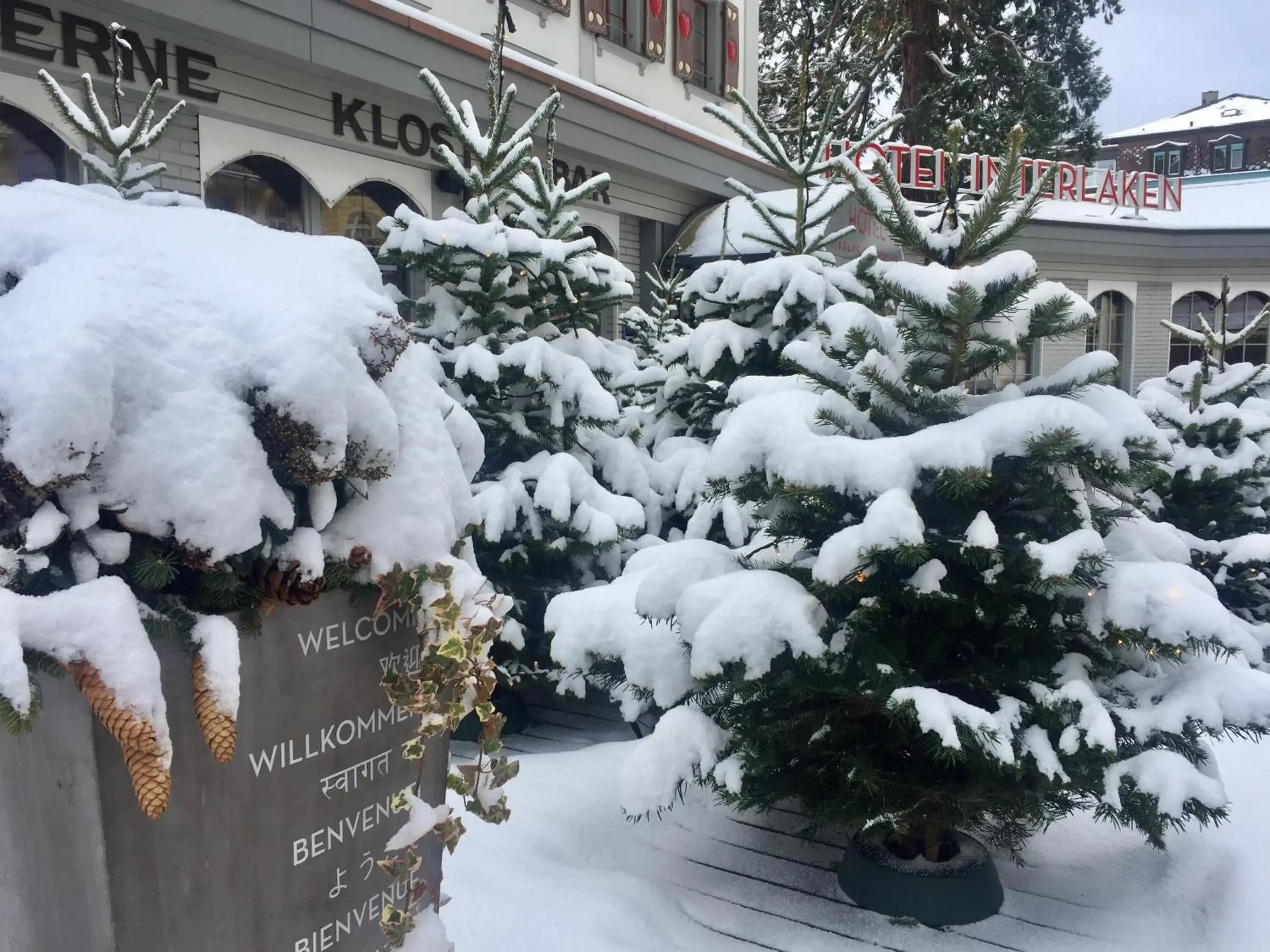 Property building in Hotel Interlaken Property building in Hotel Interlaken