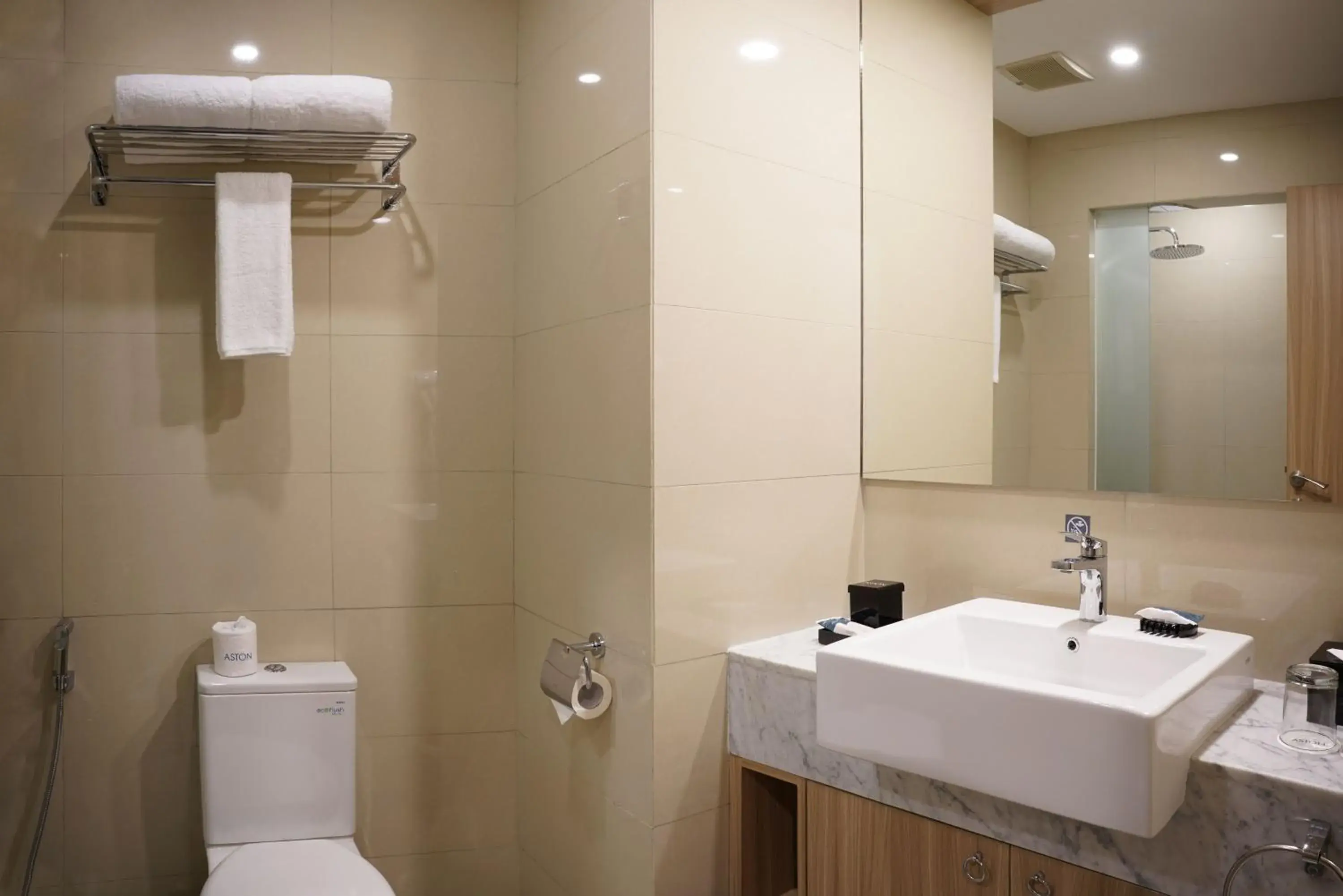 Bathroom in Aston Kemayoran City Hotel