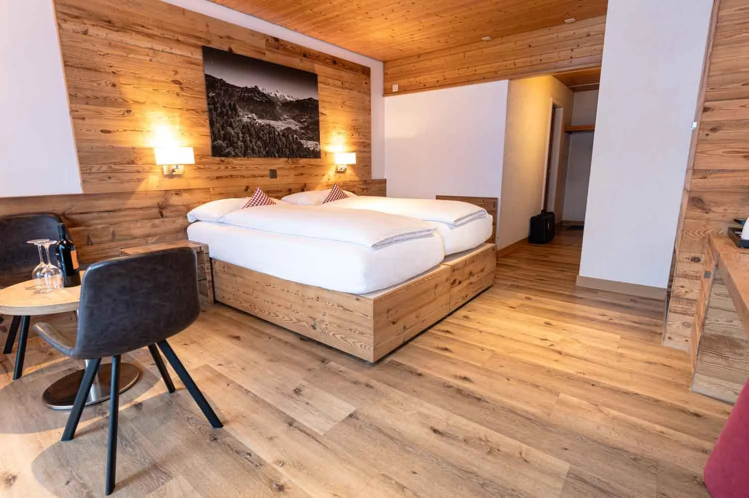 Bed in Hotel Bernerhof Grindelwald
