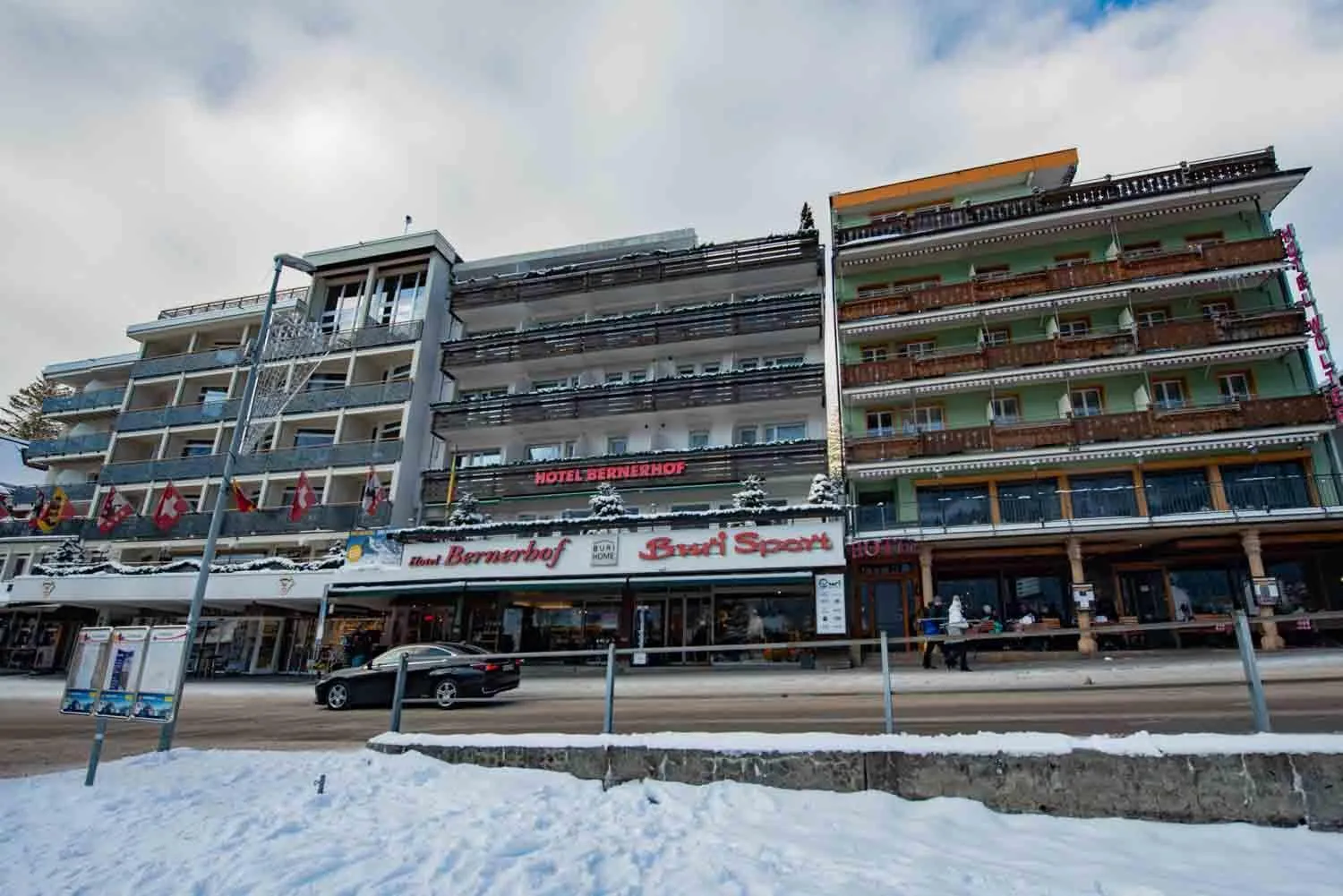 Property building in Hotel Bernerhof Grindelwald