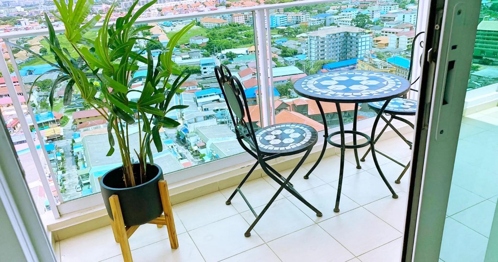 View (from property/room) in Rare Panoramic Sea, City & Mountain Views - XXL Balcony - 1Gbps Blazing Fast Free WIFI - Pool - Gym - Pool Table - Steam - Sauna - Bar