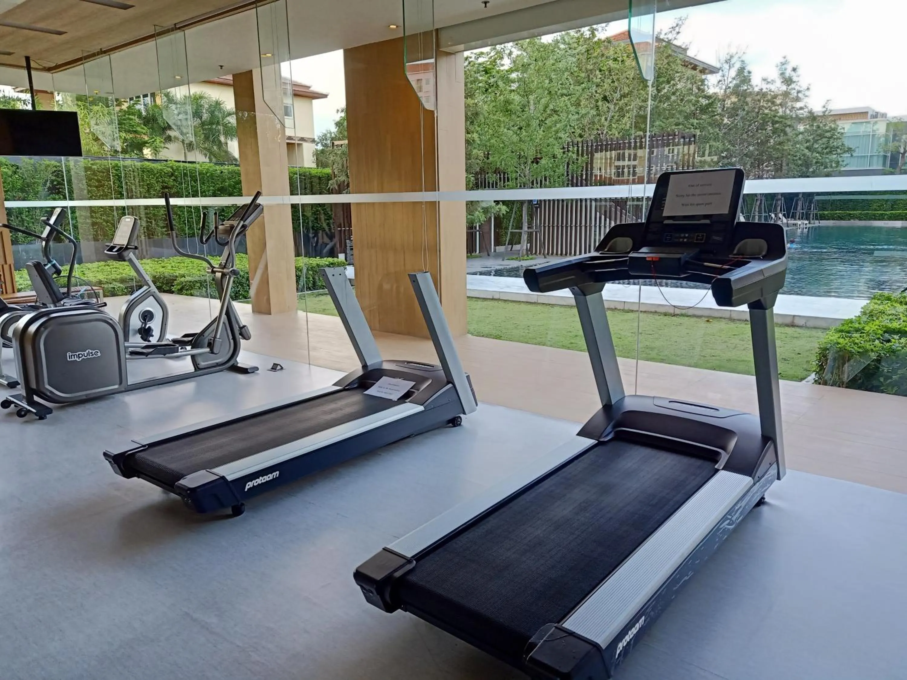 Fitness centre/facilities in Veranda Residence Pattaya Nice Monthly rate available now