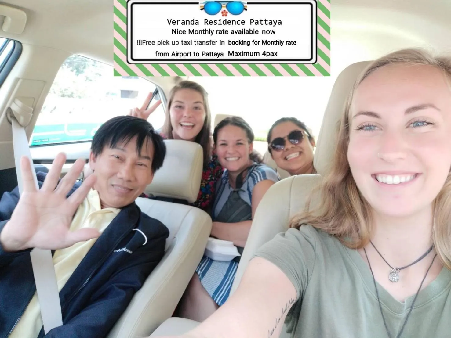 shuttle in Veranda Residence Pattaya Nice Monthly rate available now