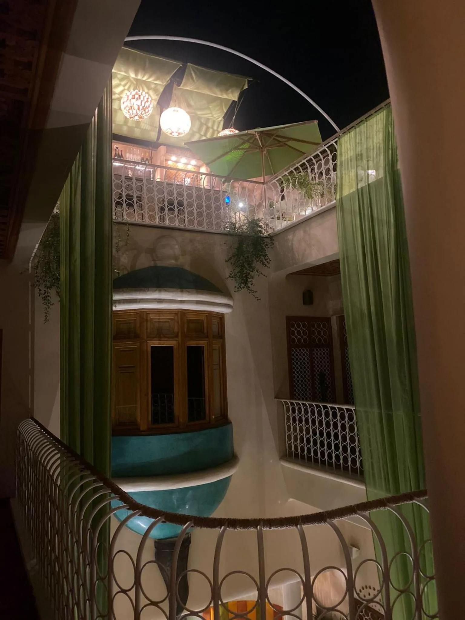 Balcony/Terrace in MAISON MK Adults ONLY - Music Riad
