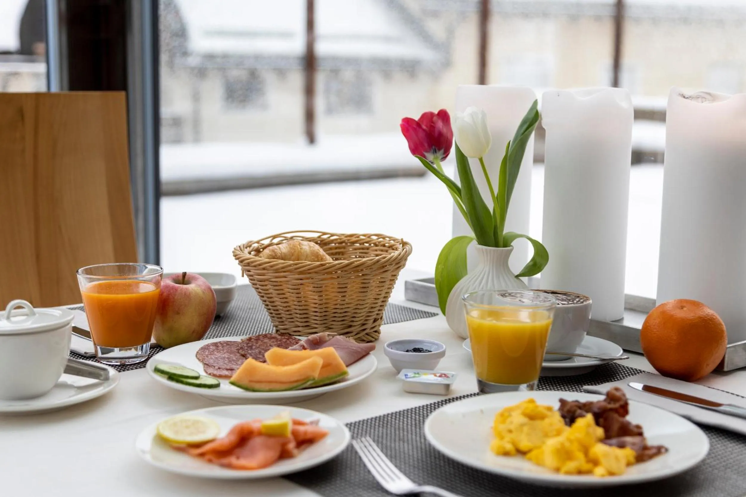 Breakfast in Albana Hotel Silvaplana
