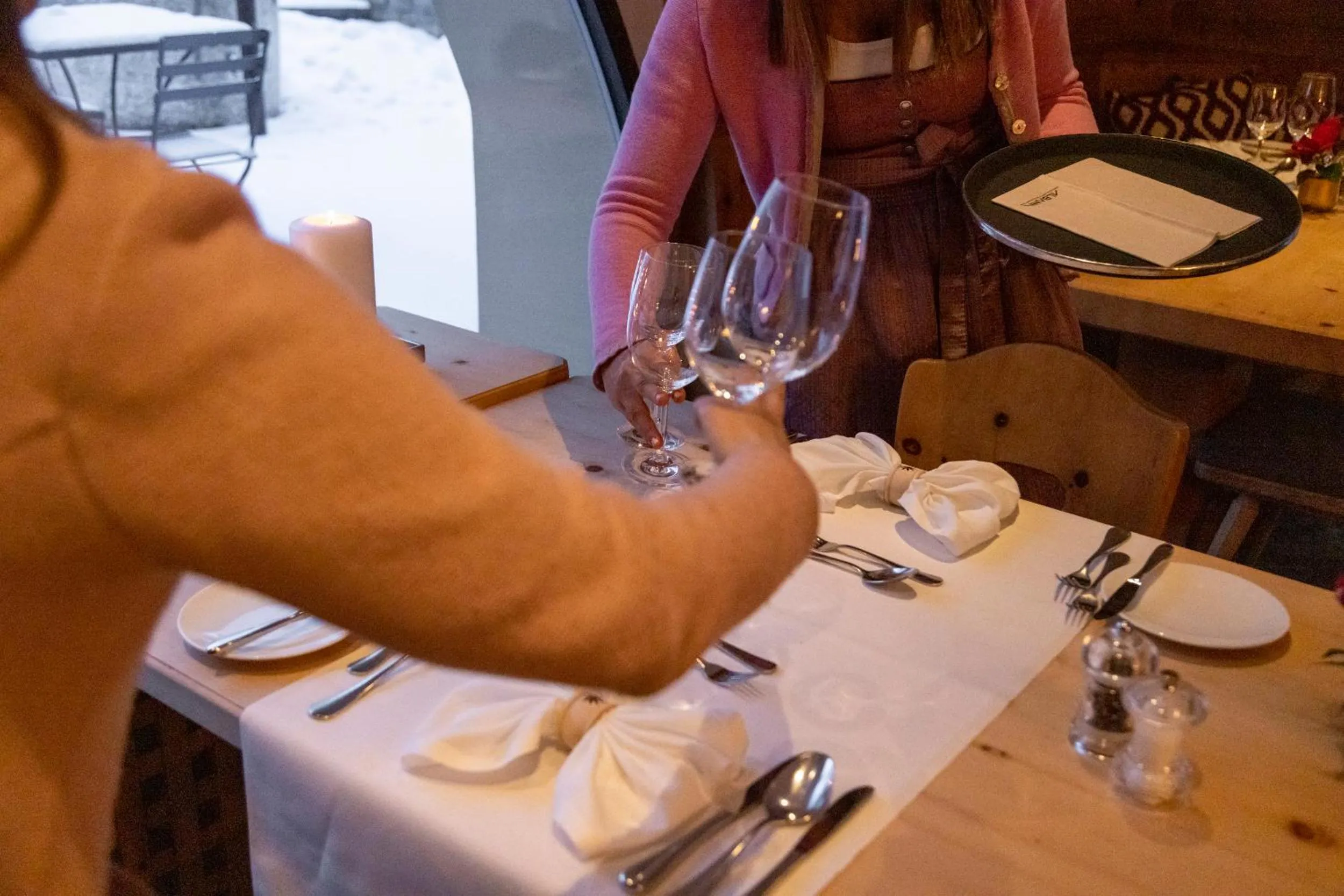 Restaurant/places to eat in Albana Hotel Silvaplana